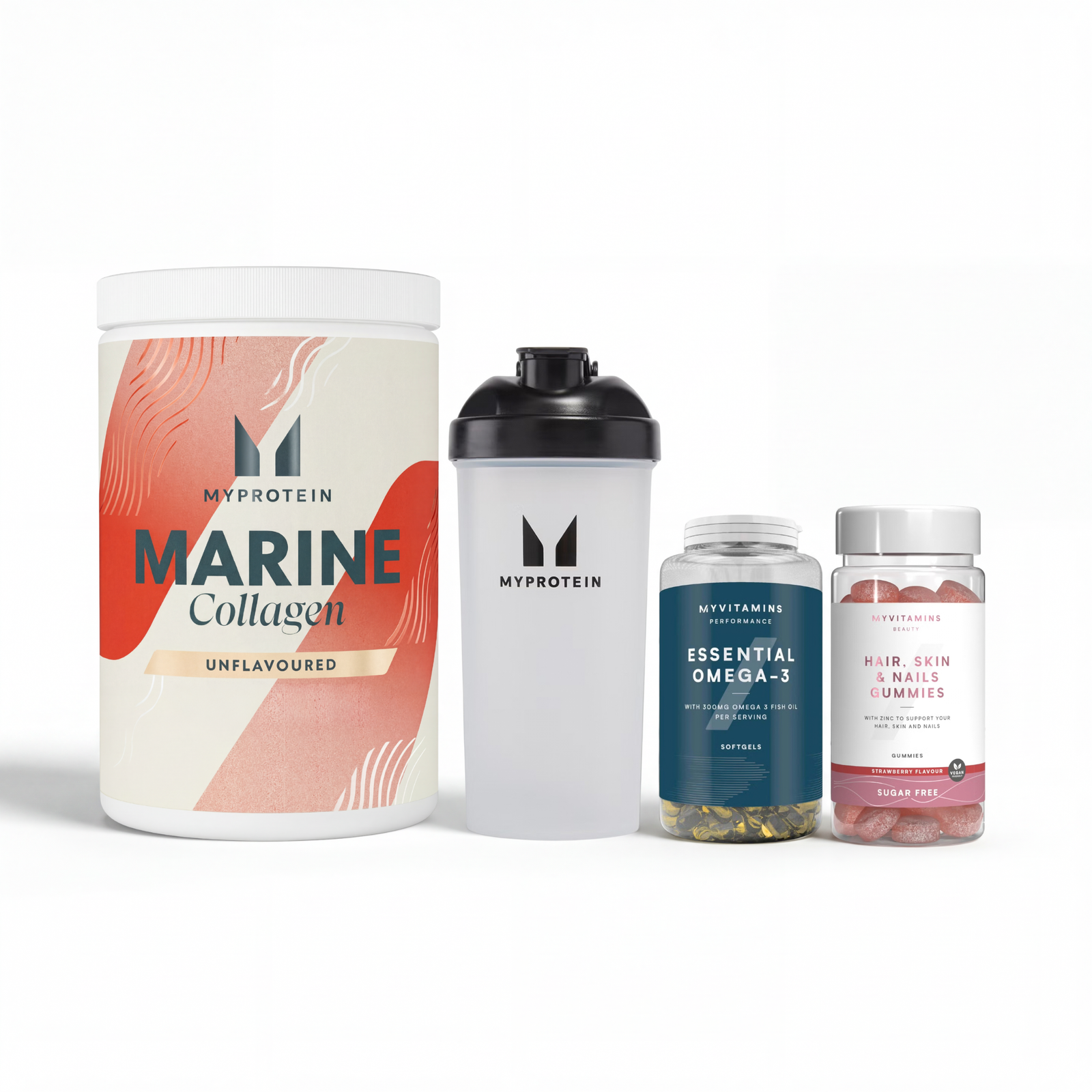 Myprotein UK MyProtein Skin Glow Essentials - 300G - 30servings - Unflavoured