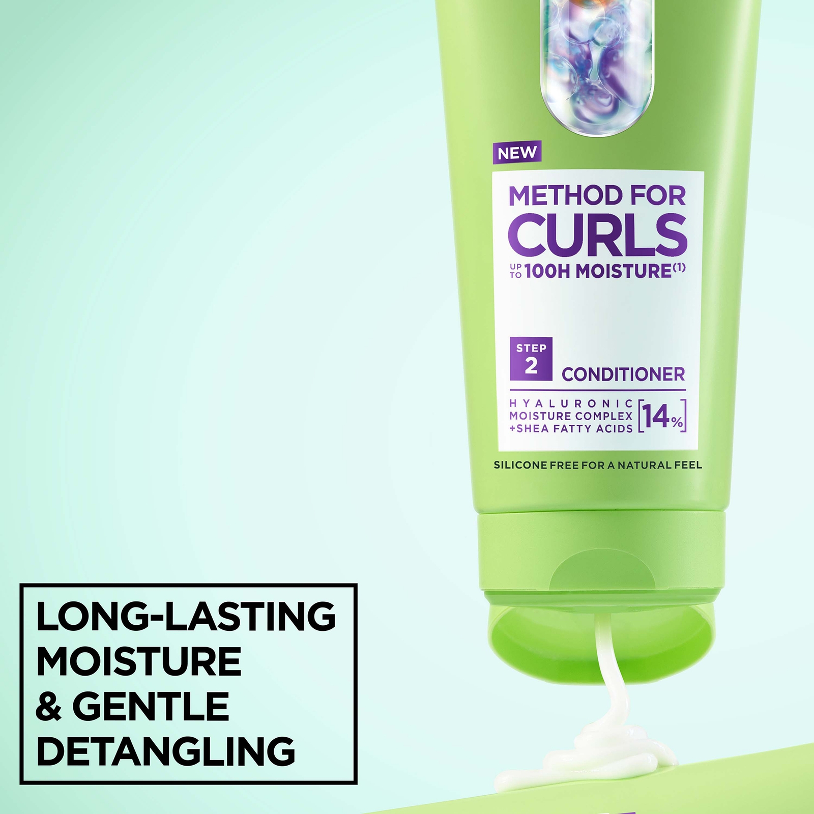 Thumbnail - Garnier Method for Curls Shampoo, Conditioner and Air Dry Cream Bundle