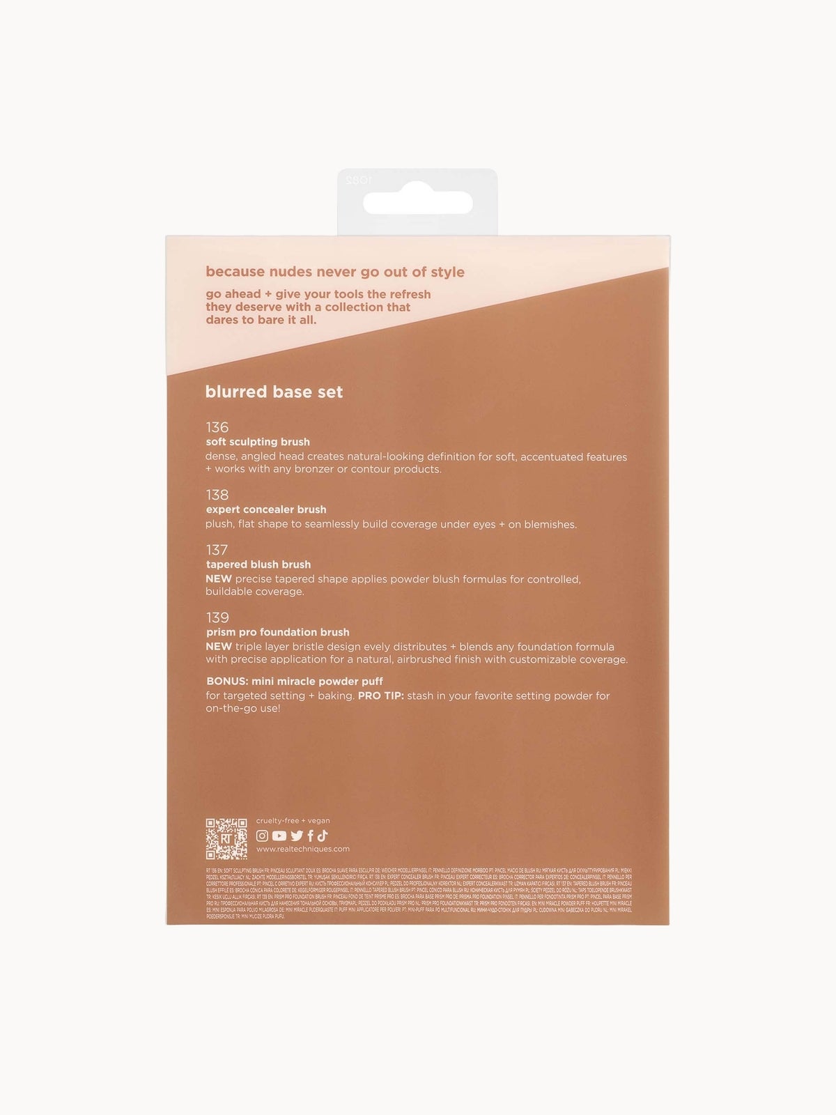 Real Techniques New Nudes 2.0 Blurred Base Kit 3