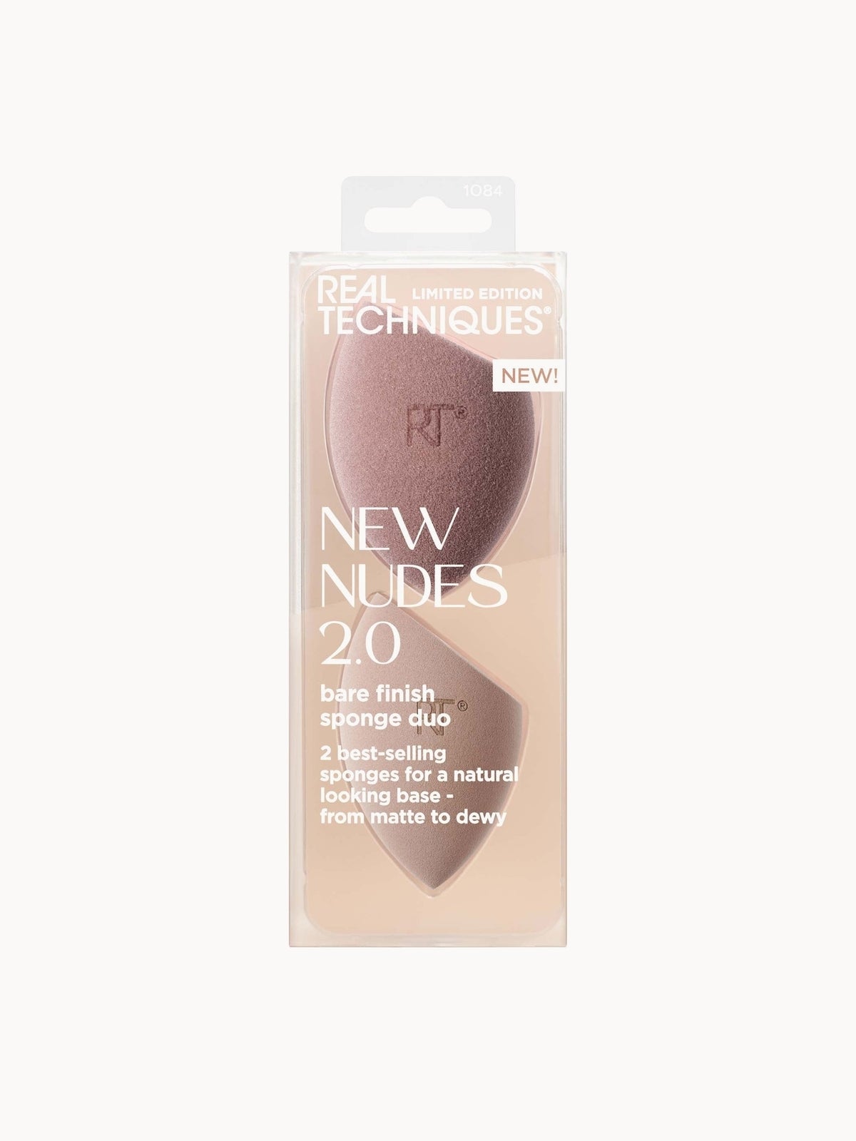 Real Techniques New Nudes 2.0 Bare Finish Sponge Duo 2