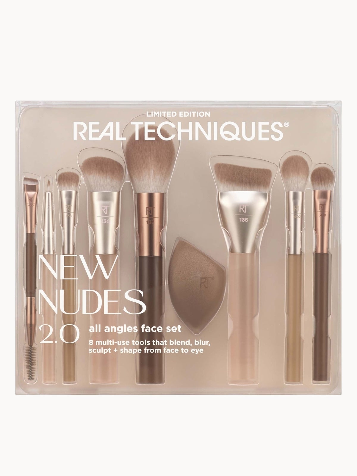 Real Techniques New Nudes 2.0 All Angles Face Set 2
