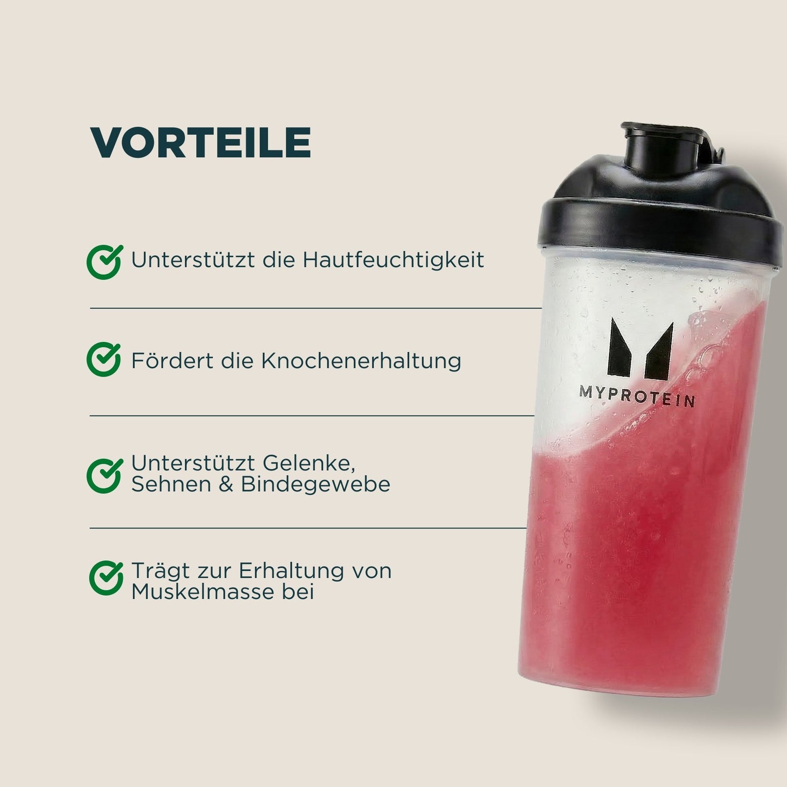 Clear Whey Isolat - 1KG - 40Portionen - Raspberry Lemonade (+ Collagen) — Bild 3