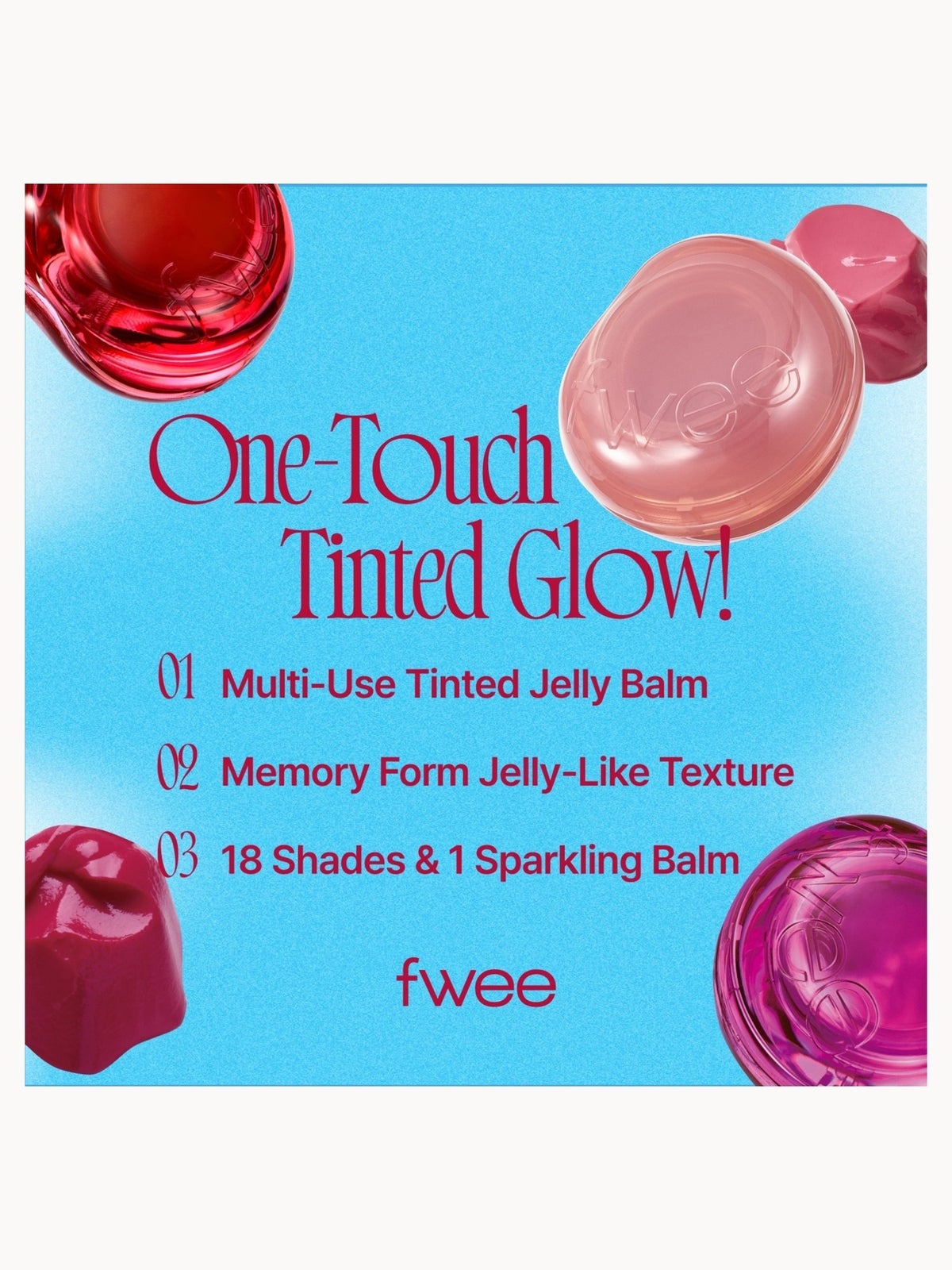 Fwee 3D Voluming Gloss 70% 5.3g (Various Shades) - 02 Coral Sorbet