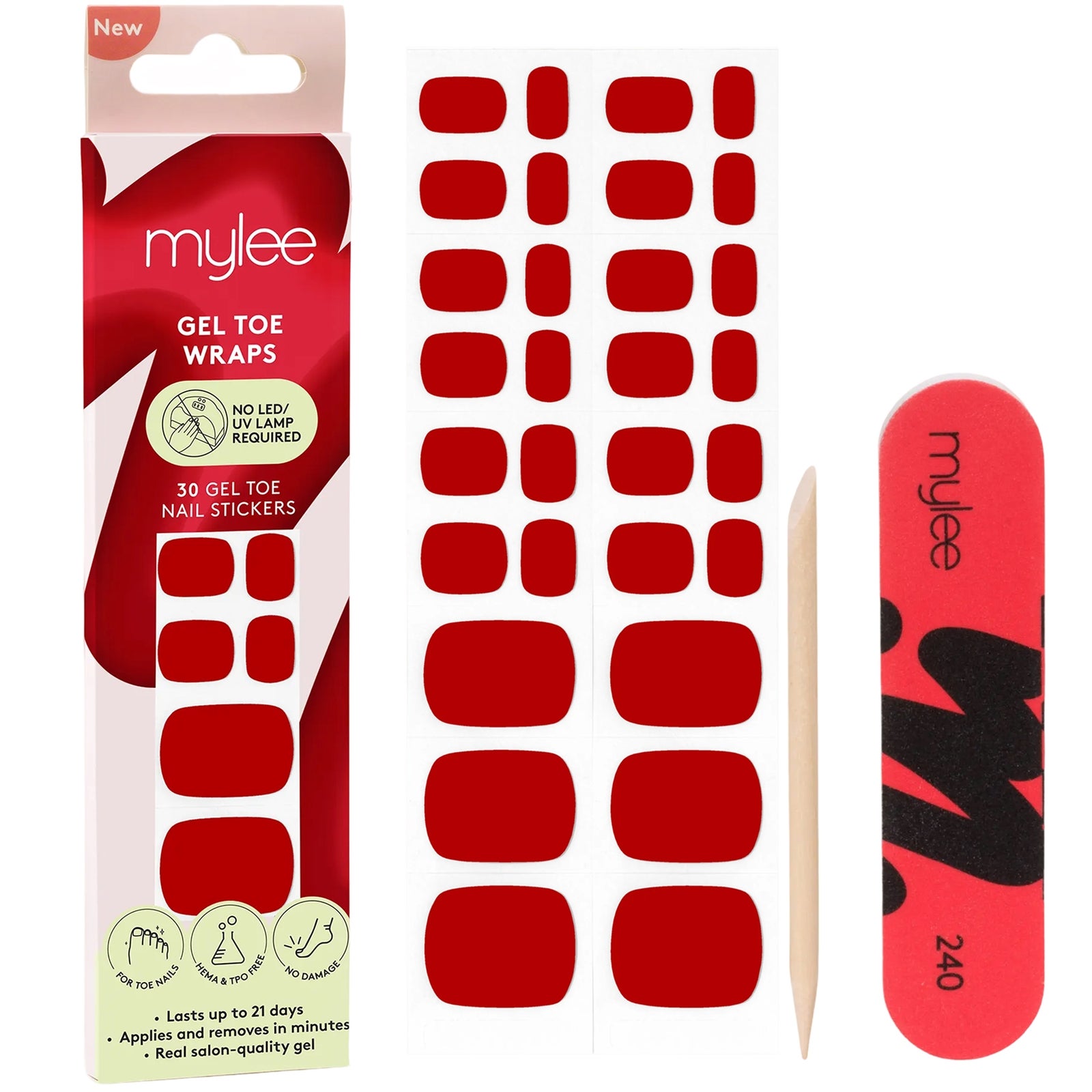 Mylee Toe Wraps - French Cancan