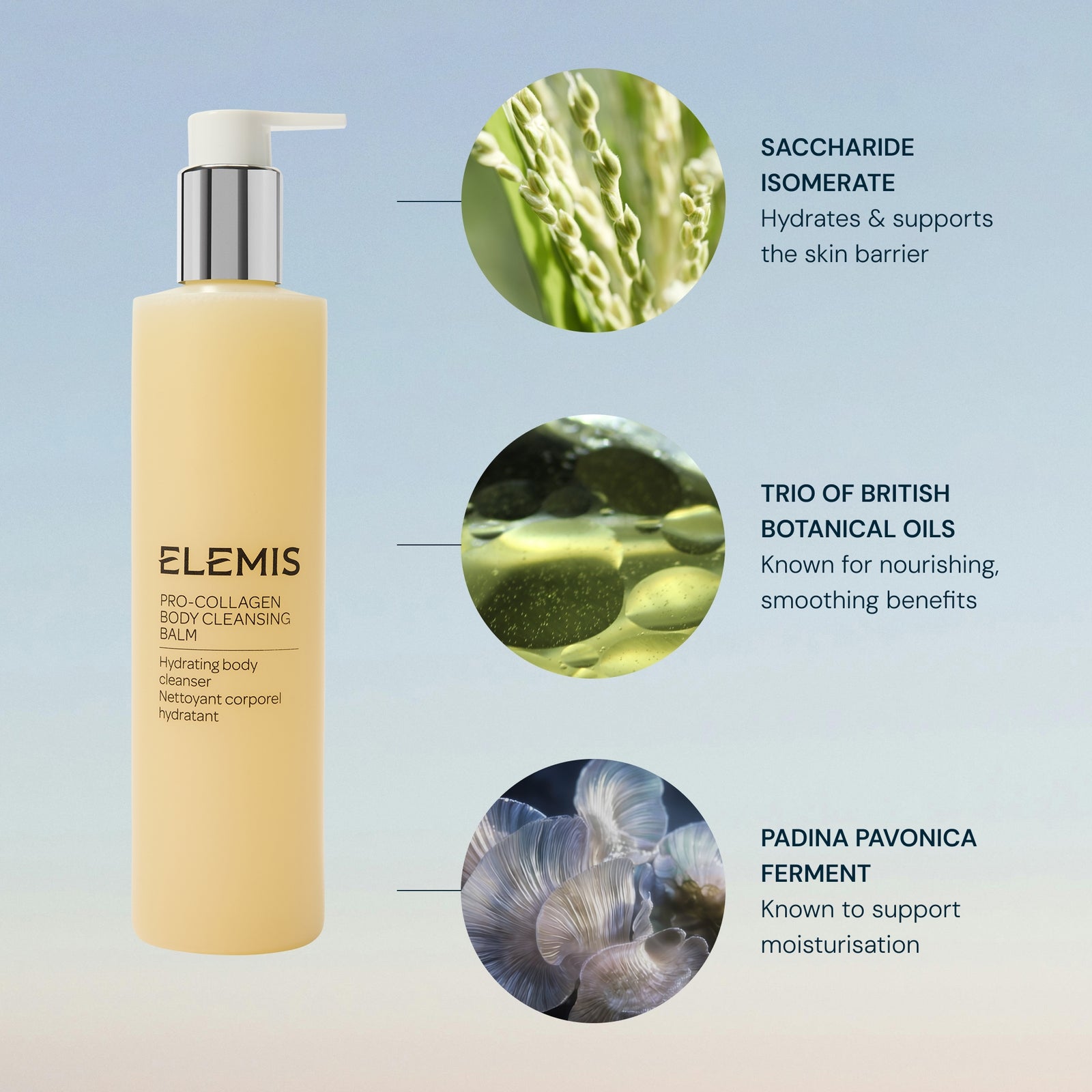 Elemis Pro-Collagen Body Cleansing Balm 300ml 4
