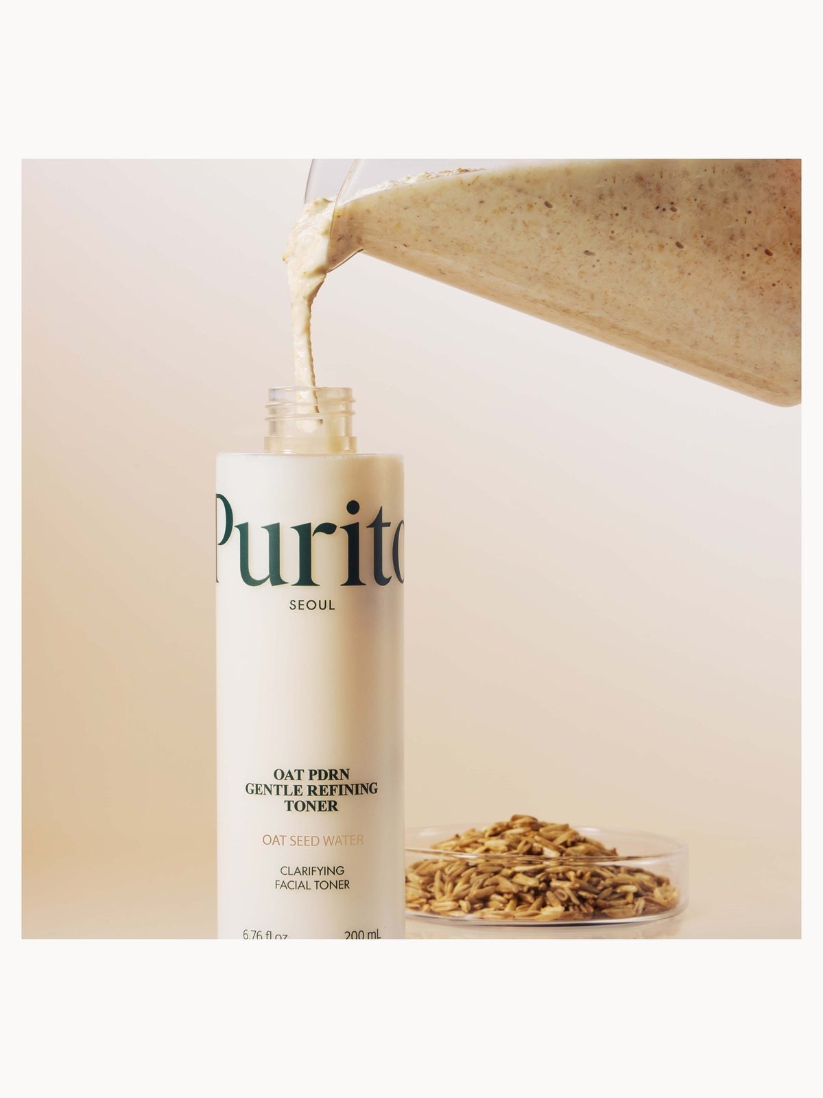 PURITO Oat PDRN Gentle Refining Toner 200ml 3