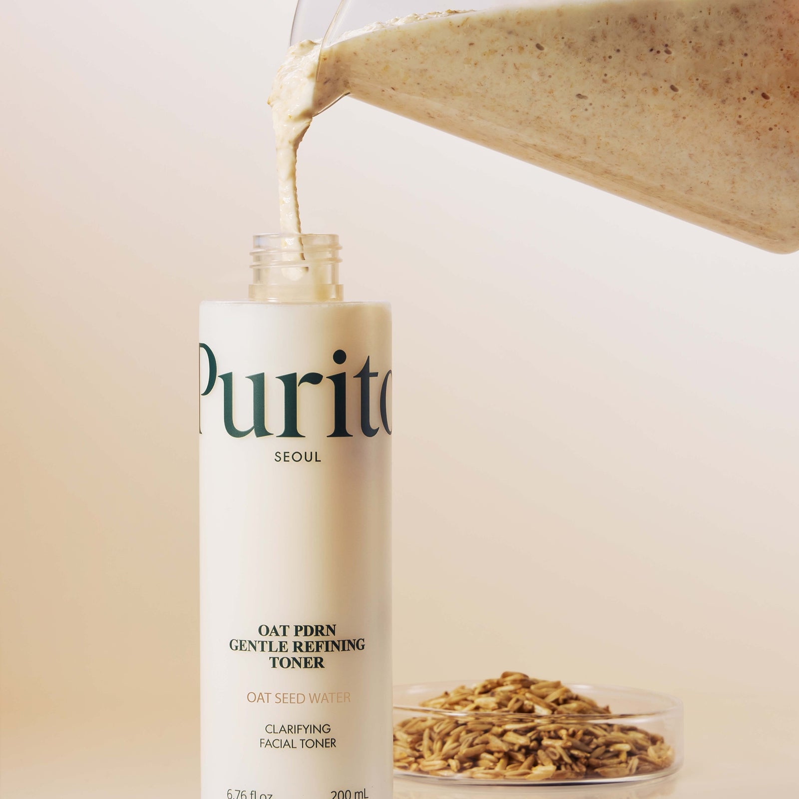 PURITO Oat PDRN Gentle Refining Toner 200ml 3