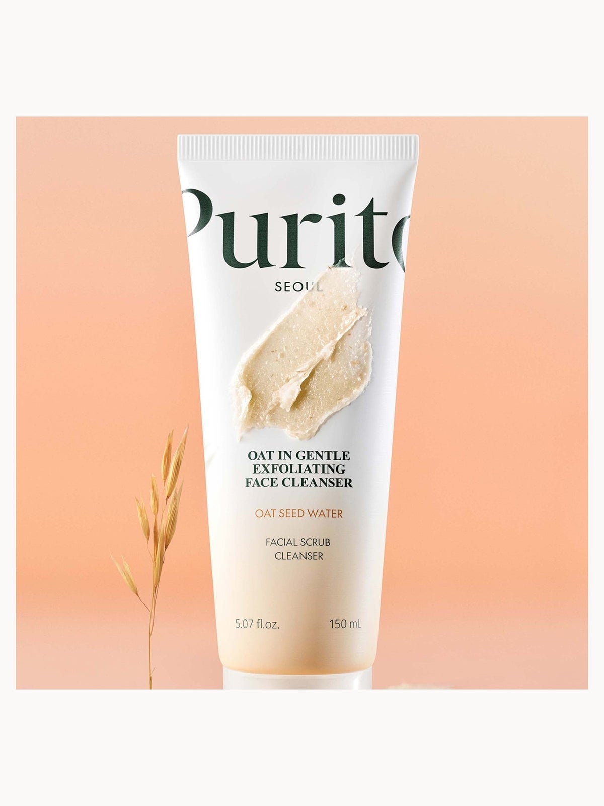 PURITO Oat In Gentle Exfoliating Face Cleanser 150ml 2