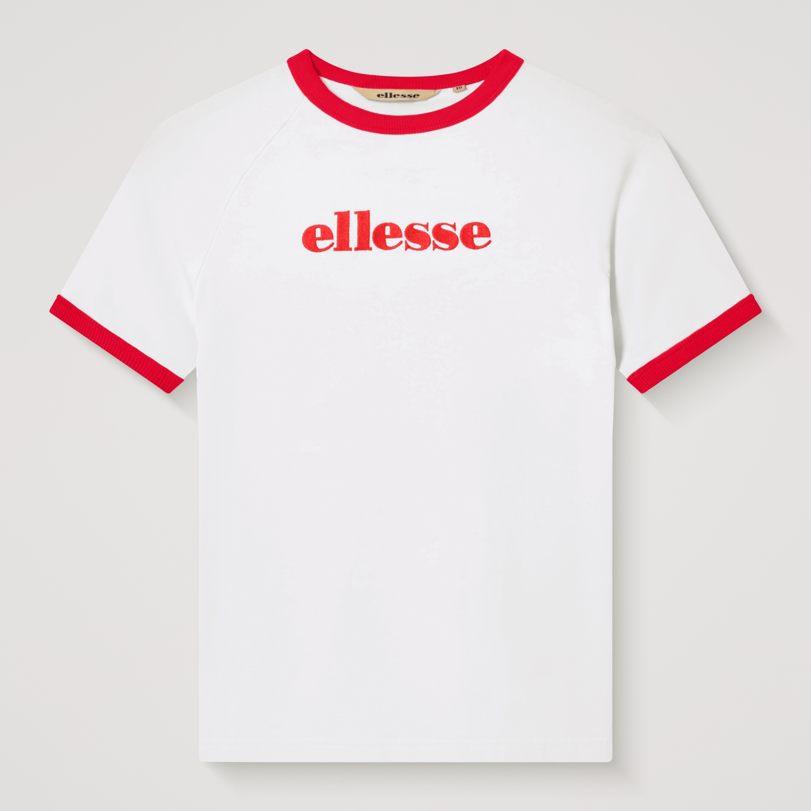 Image of Women's Albenga Tee Off White/Red