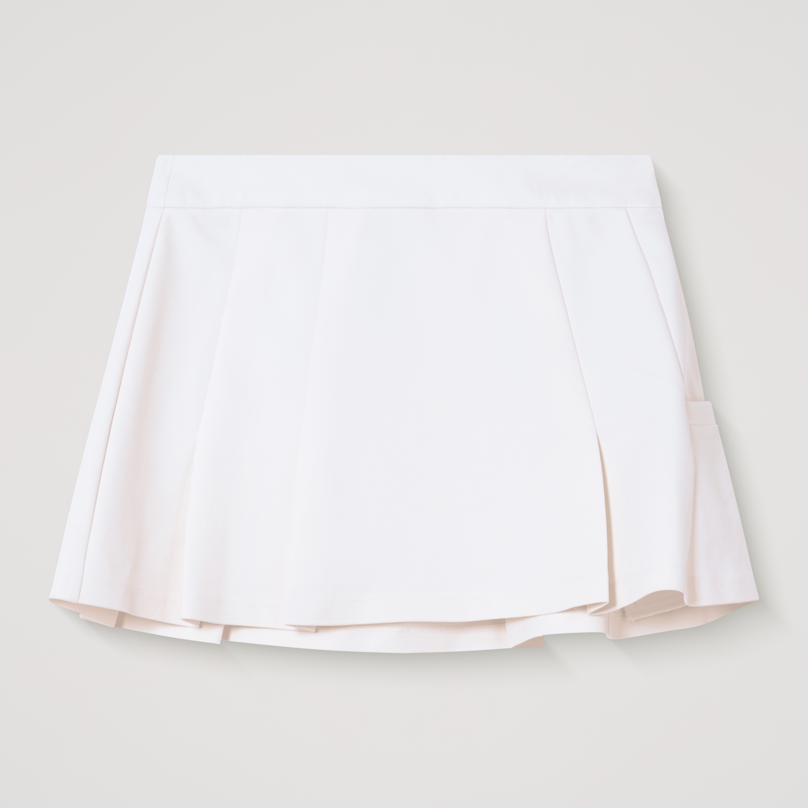 Image of Women's Tailored Tennis Skirt Off White