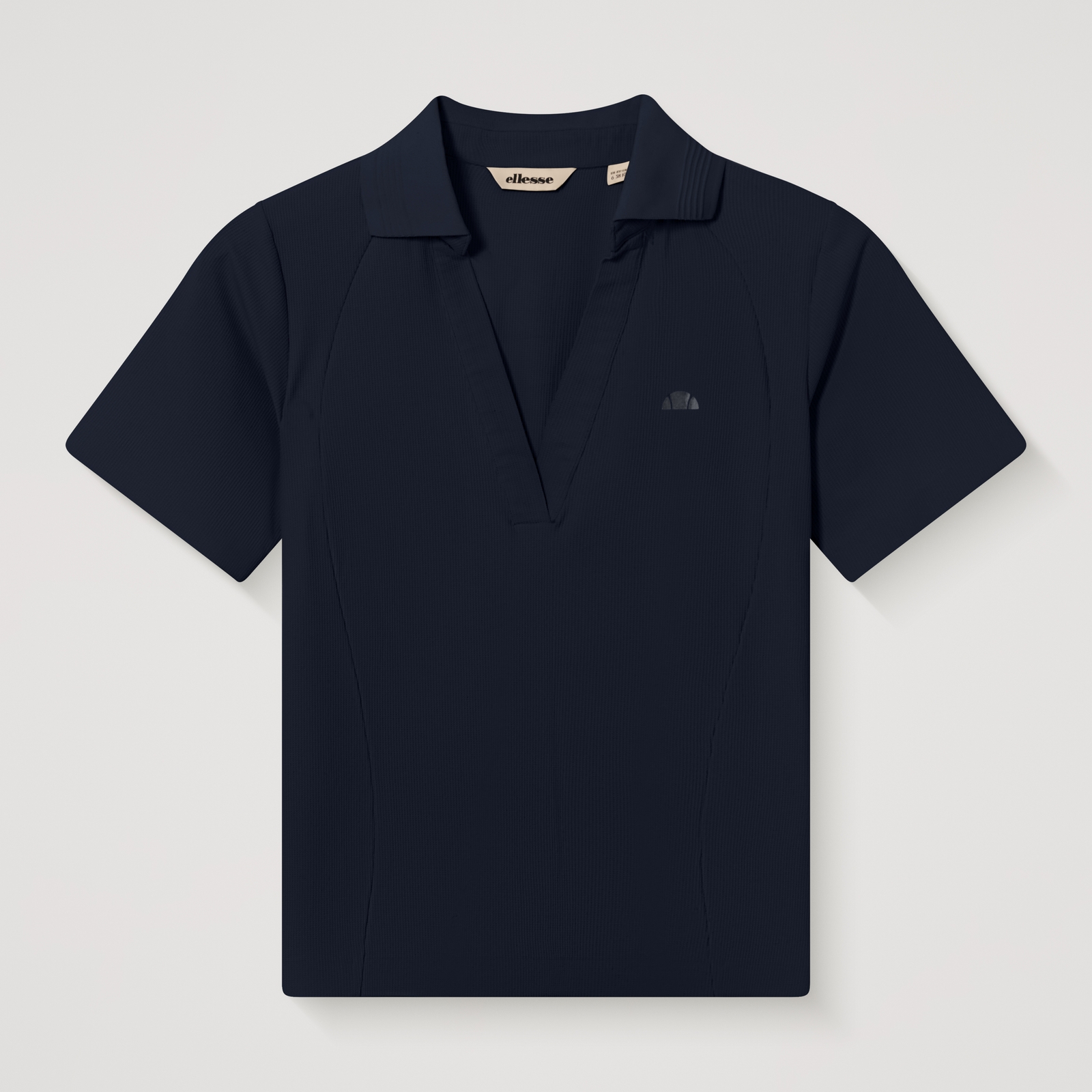 Image of Women's Tulle Polo Shirt Black