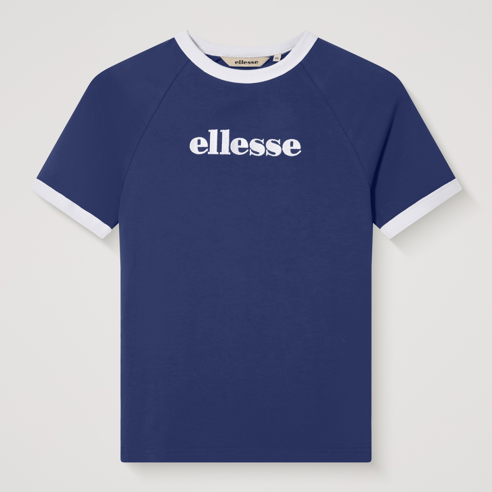 Image of Women's Albenga Tee Dark Blue/Off White