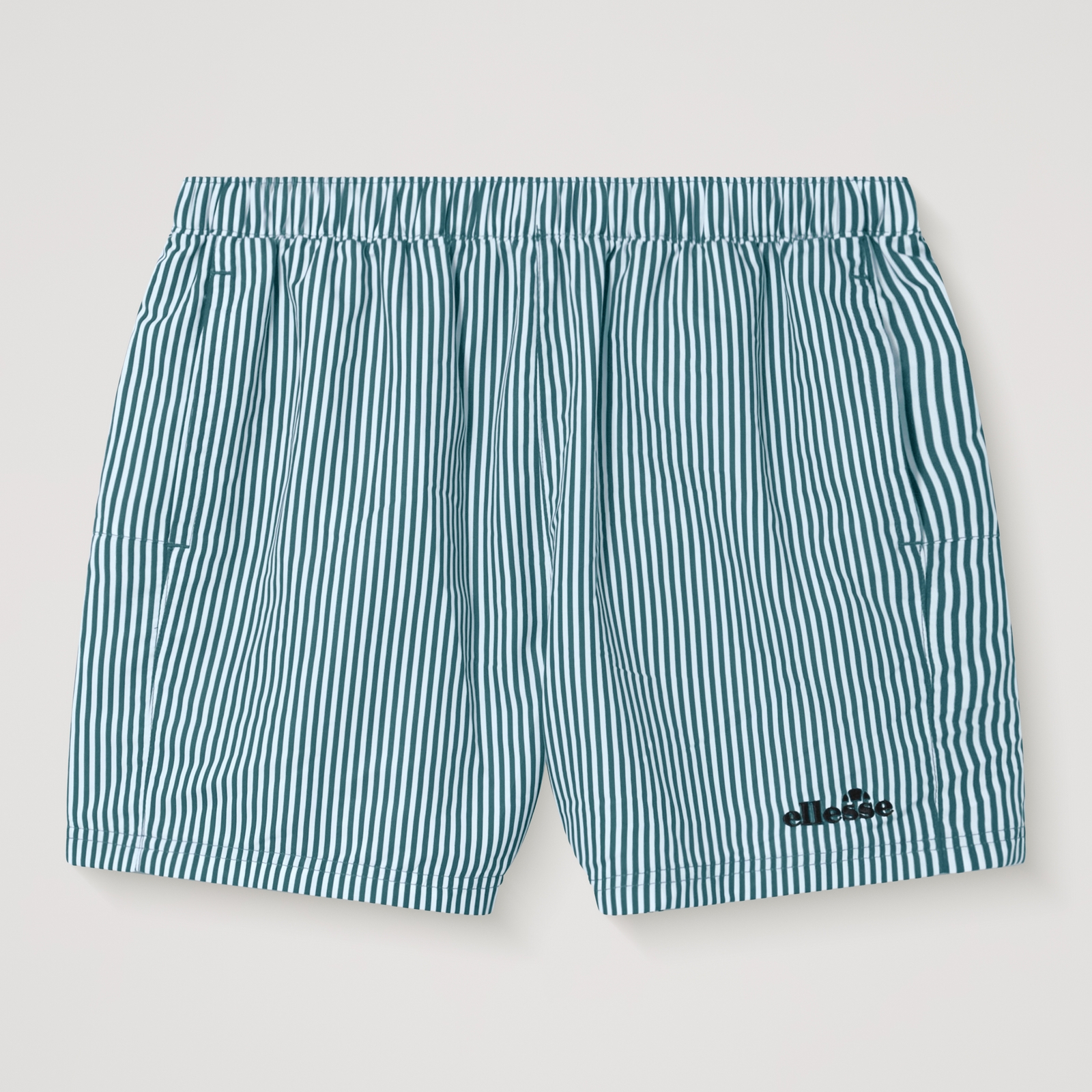 Image of Men's Sylbio Swim Short White/Dark Green