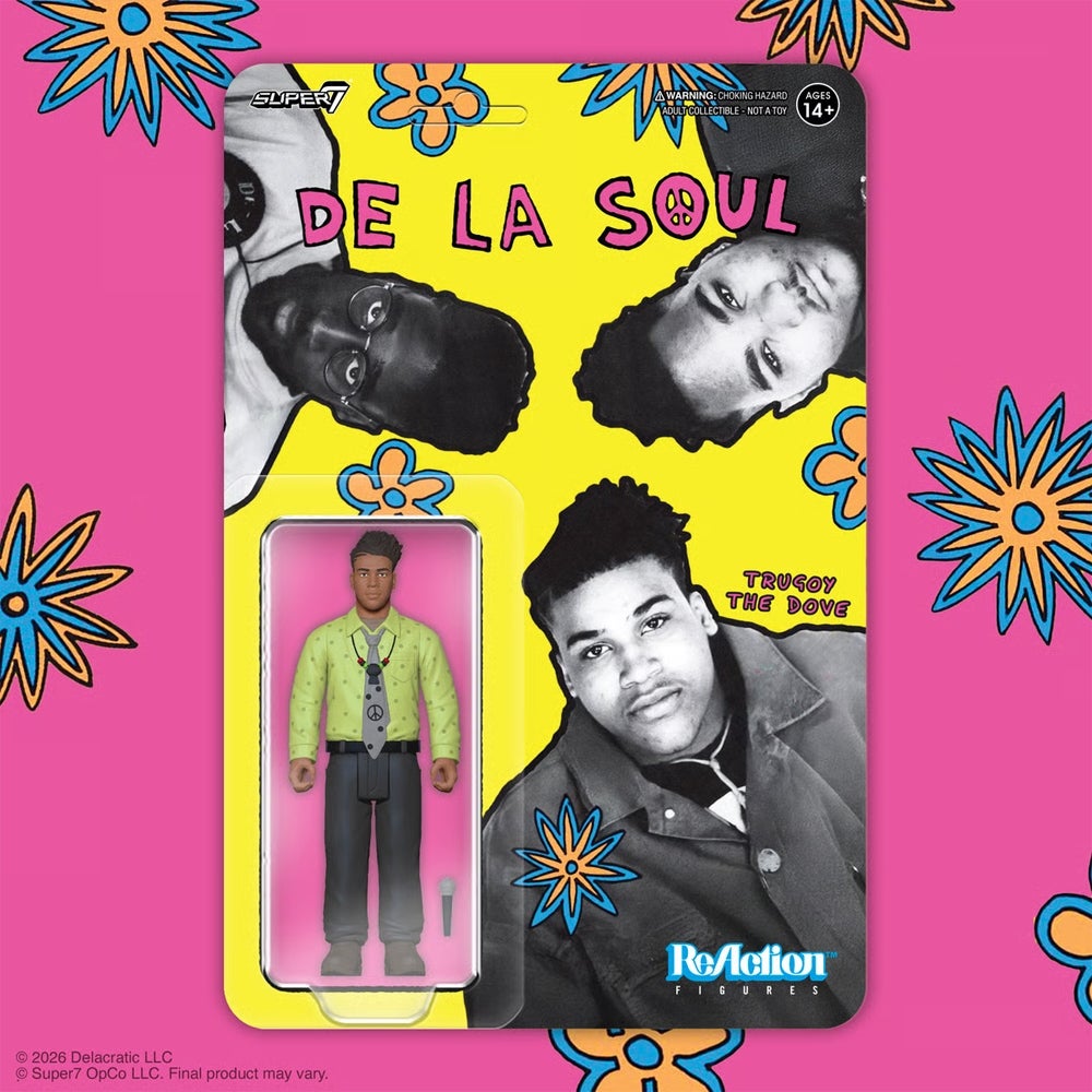 De La Soul ReAction Figures Wave 01 - David Trugoy the Dove Jolicoeur (Me Myself & I) Super7