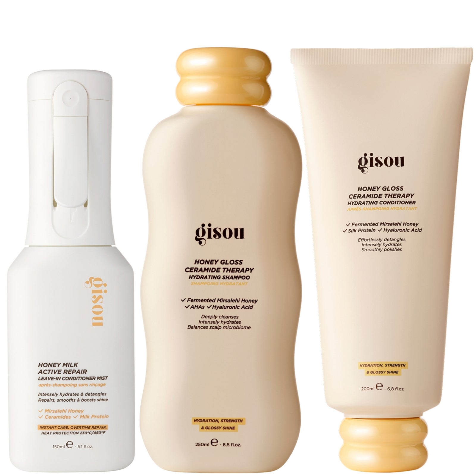 Gisou Hair Therapy & Repair Trio
