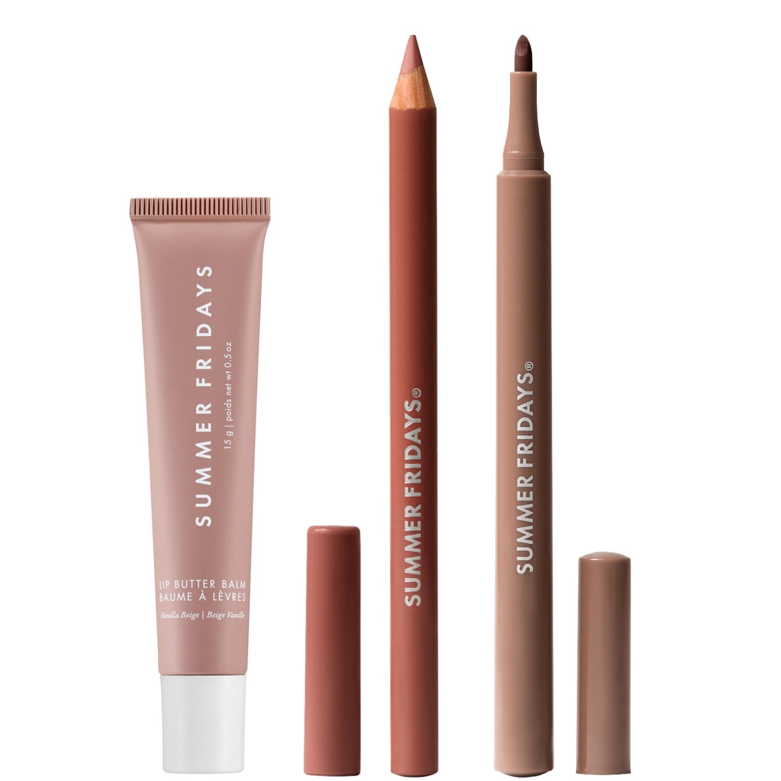 Summer Fridays Lip Butter Balm - Hydrating Lip Balm With Glossy Finish Vanilla Beige - Image 3