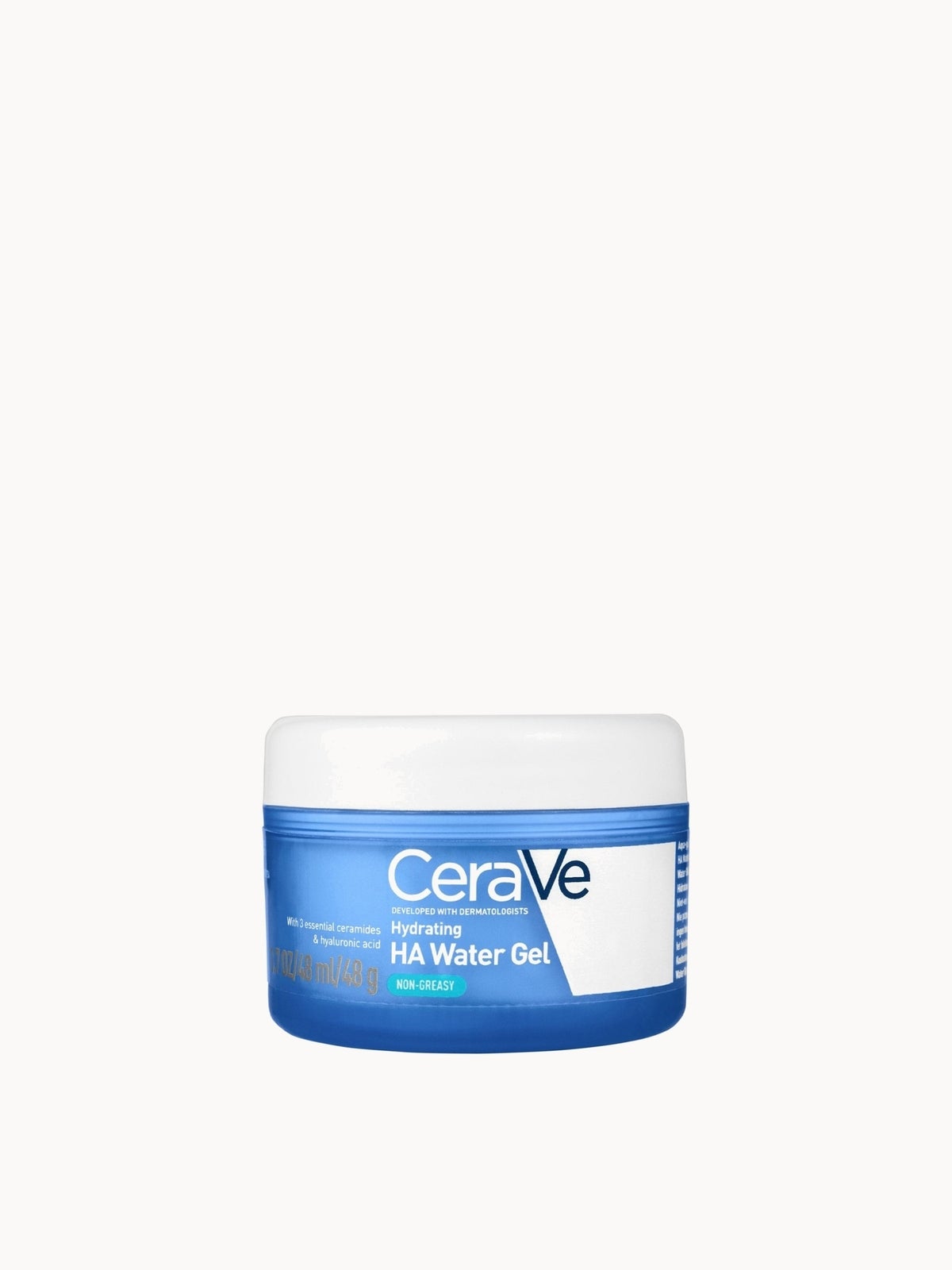 CeraVe Hydrating Hyaluronic Acid Water Gel for Plumping Hydration with Ceramides,Hyaluronic Acid & Niacinamide 48ml