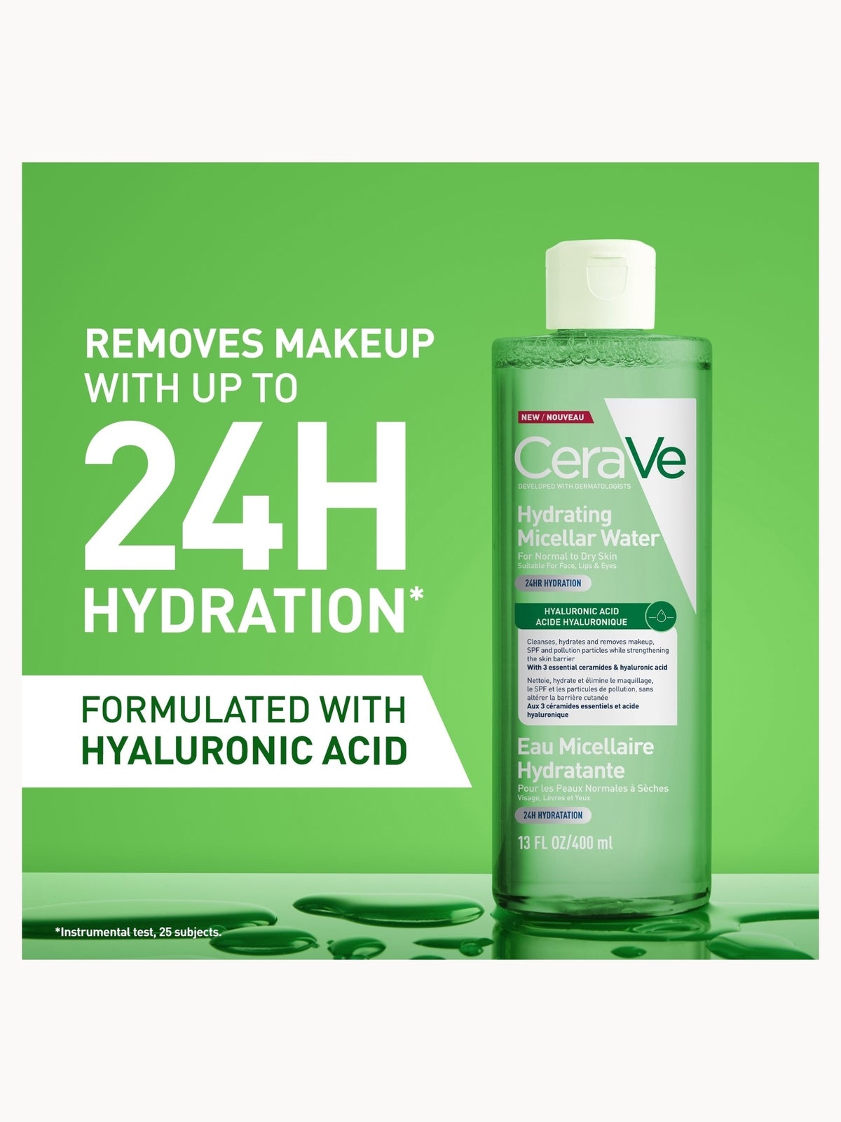 CeraVe Hydrating Micellar Water 400ml 2