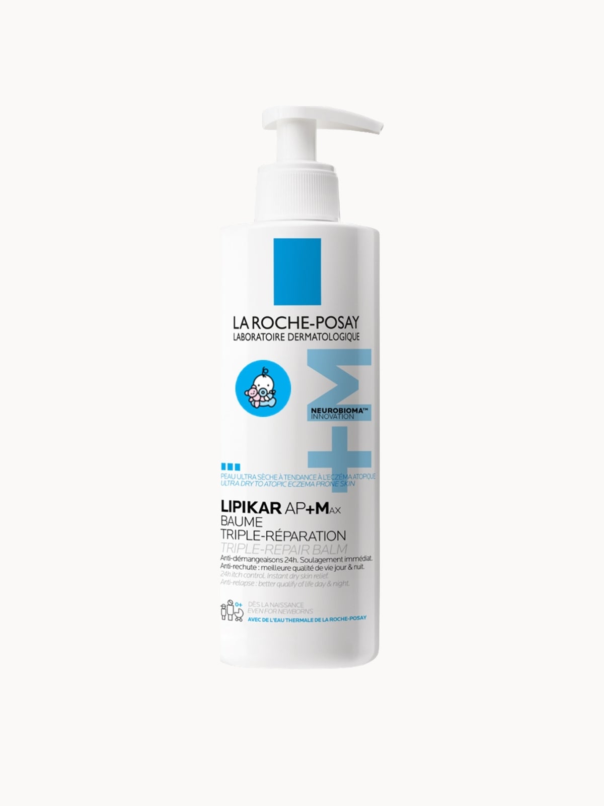 La Roche-Posay Baby Lipikar AP+M Moisturiser for Dry Skin 400ml