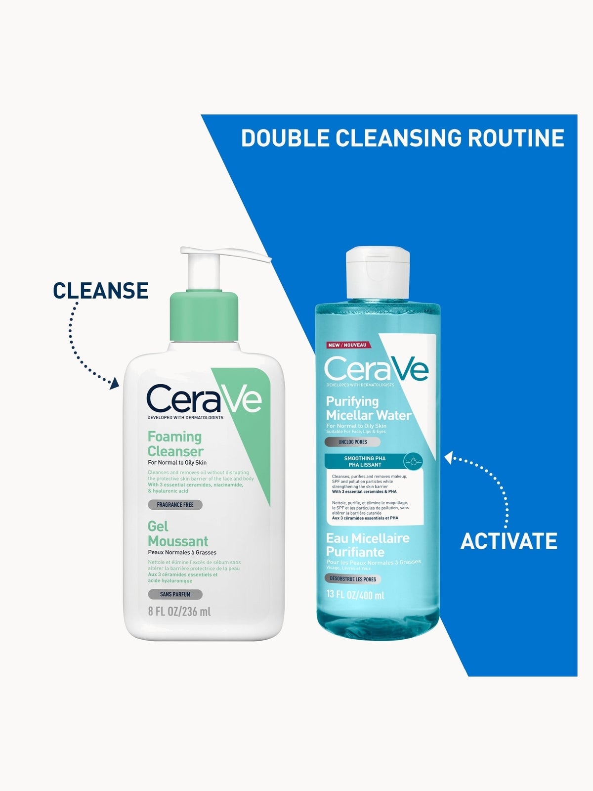 CeraVe Purifying Micellar Water 400ml 2