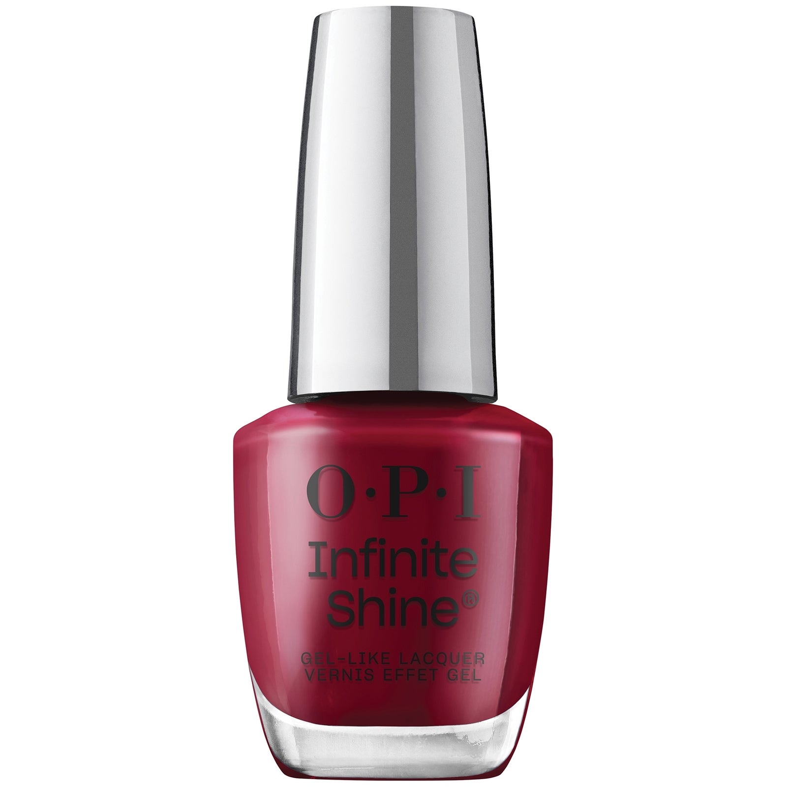 OPI Infinite Shine Malaga Wine Nail Polish with Base and Top Coat Duo Bundle 2