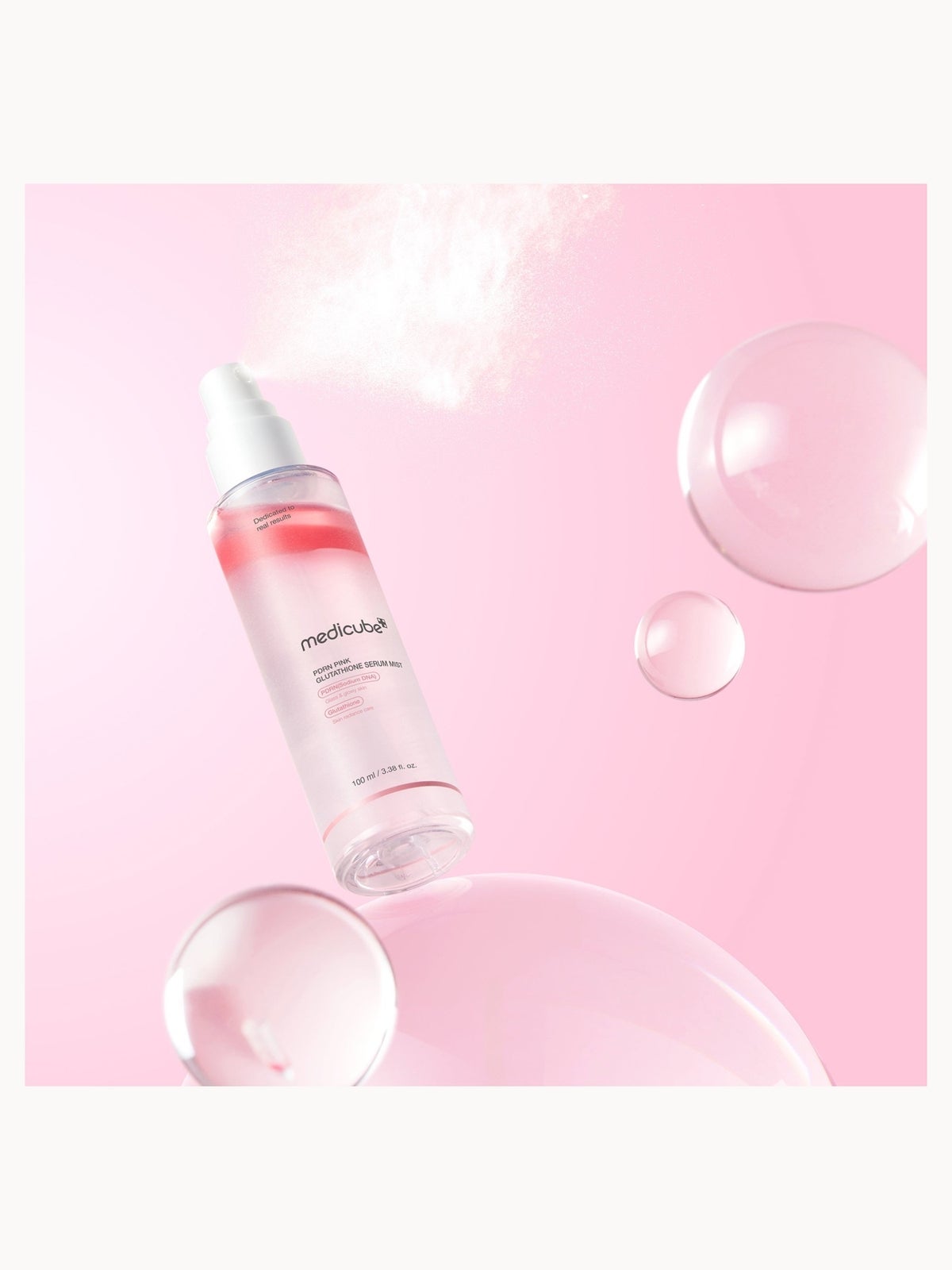 Medicube PDRN PINK GLUTATHIONE SERUM MIST 100ML 4