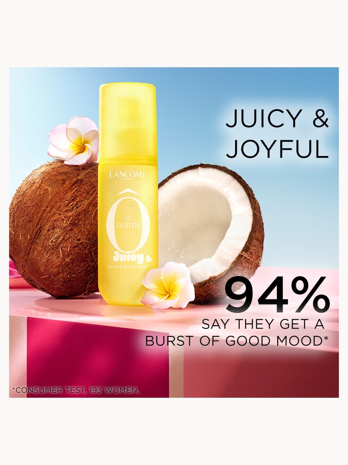 Lancôme O Zenith Juicy Hair and Body Mist 100ml 3
