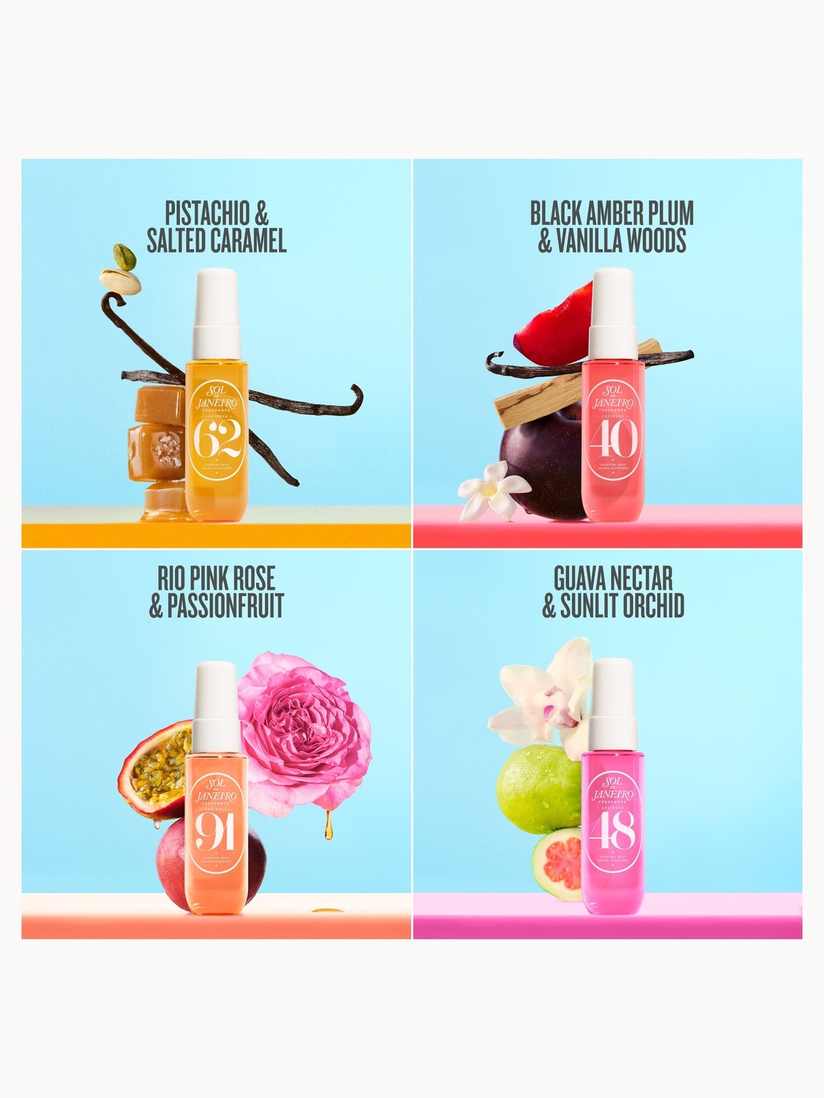 Sol de Janeiro Discovery Mist Set 4