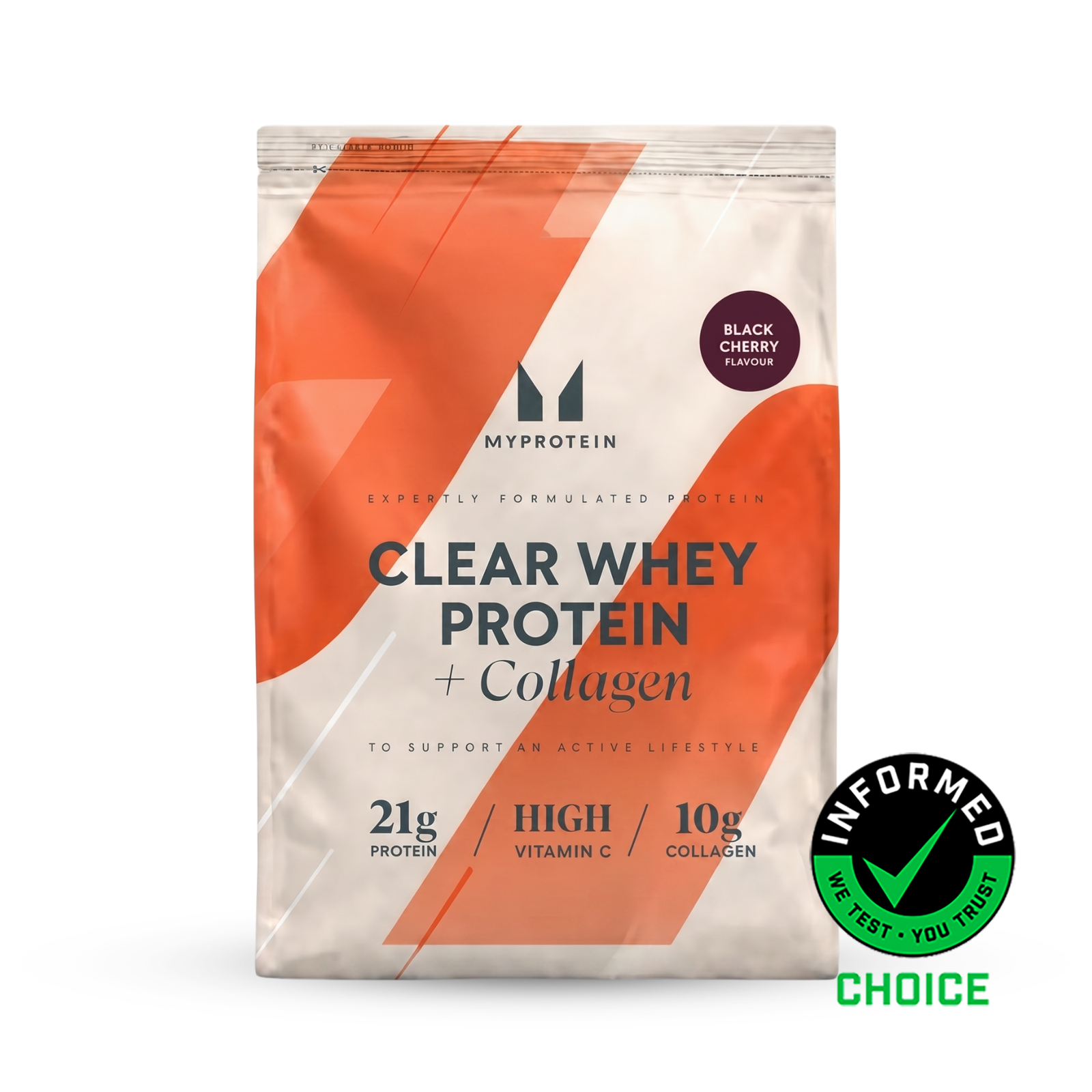 Clear Protein | Whey & Collagen - 1000g - 40Portionen - Black Cherry