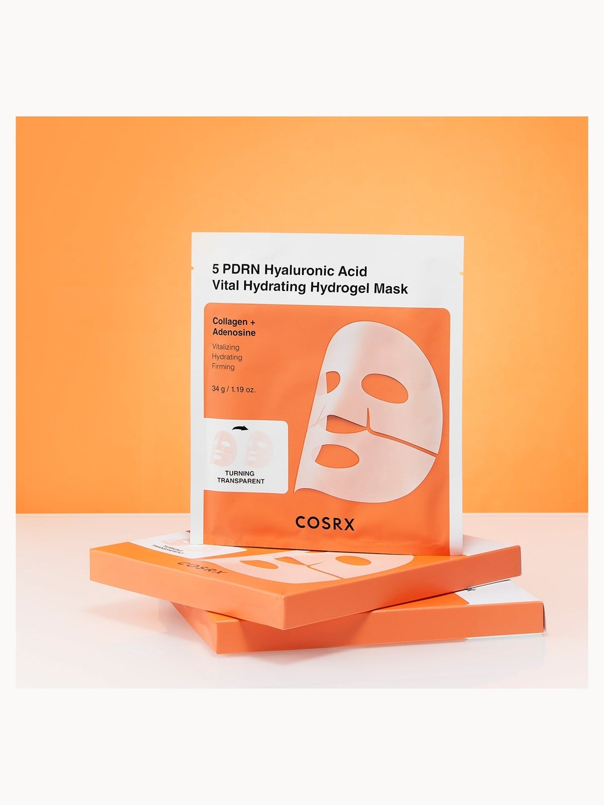 COSRX 5 PDRN Hyaluronic Acid Vital Hydrating Hydrogel Mask (Pack of 1) 4