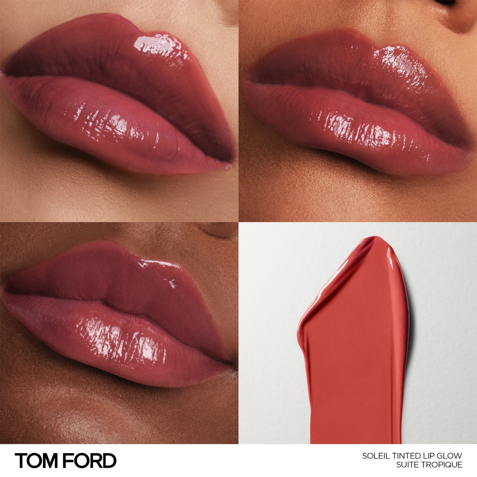 TOM FORD Soleil Tinted Lip Glow (Various Shades) - 01 Suite Tropique 3