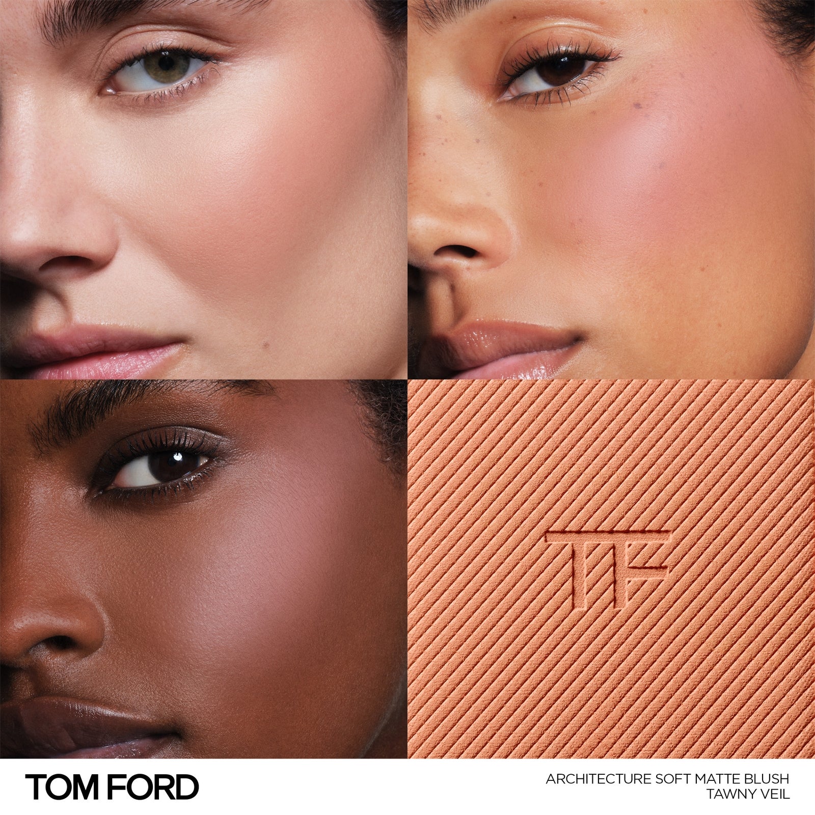 TOM FORD Architecture Soft Matte Blush (Various Shades) - 01 Tawny Veil 2