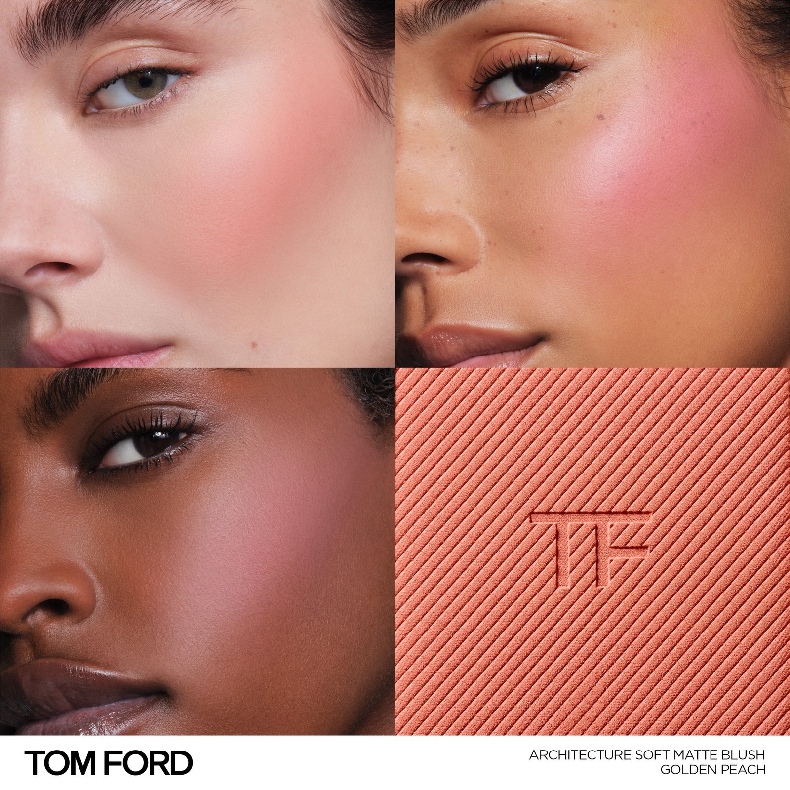 TOM FORD Architecture Soft Matte Blush (Various Shades) - 03 Golden Peach 2
