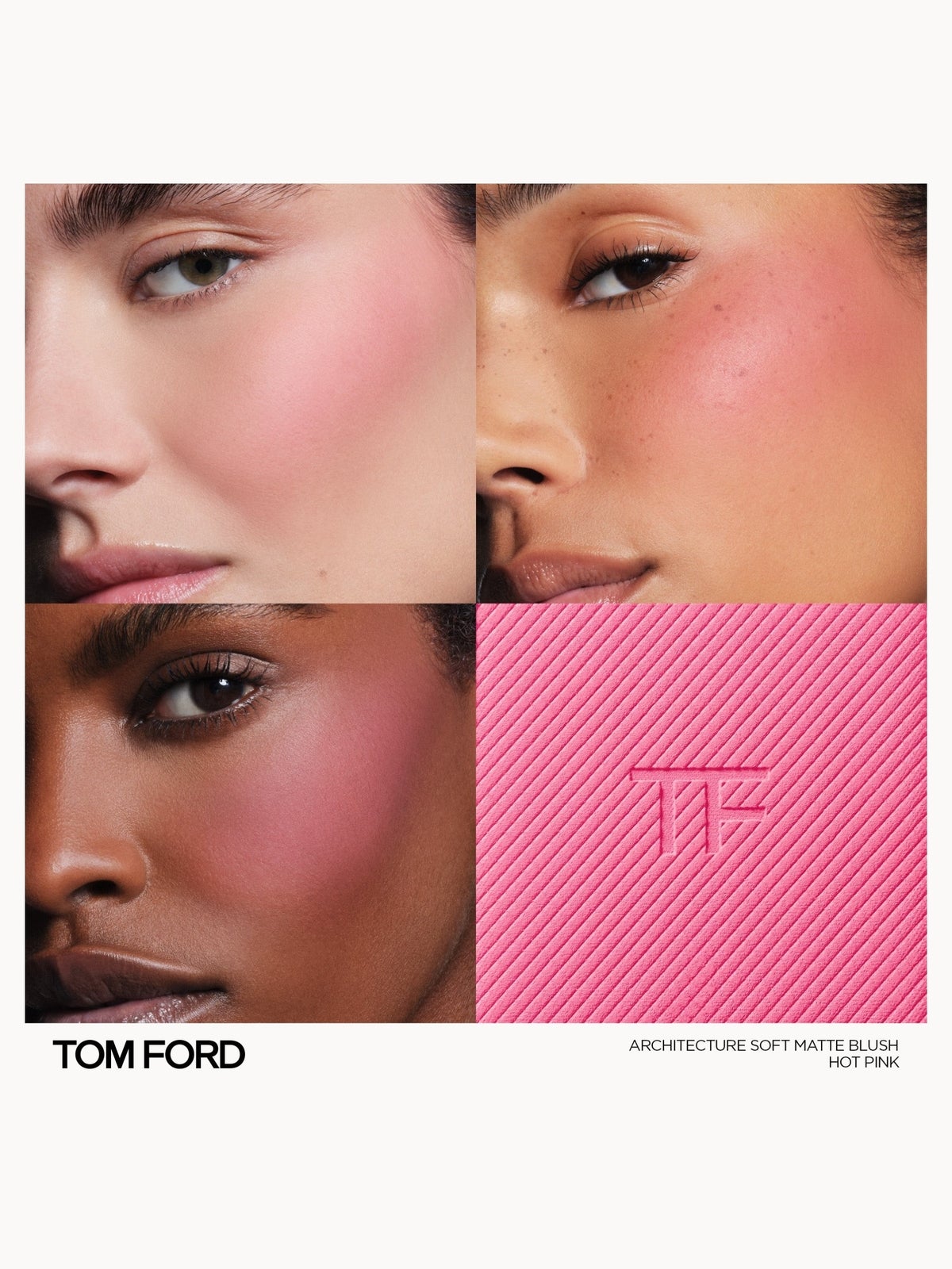 TOM FORD Architecture Soft Matte Blush (Various Shades) - 04 Hot Pink 2