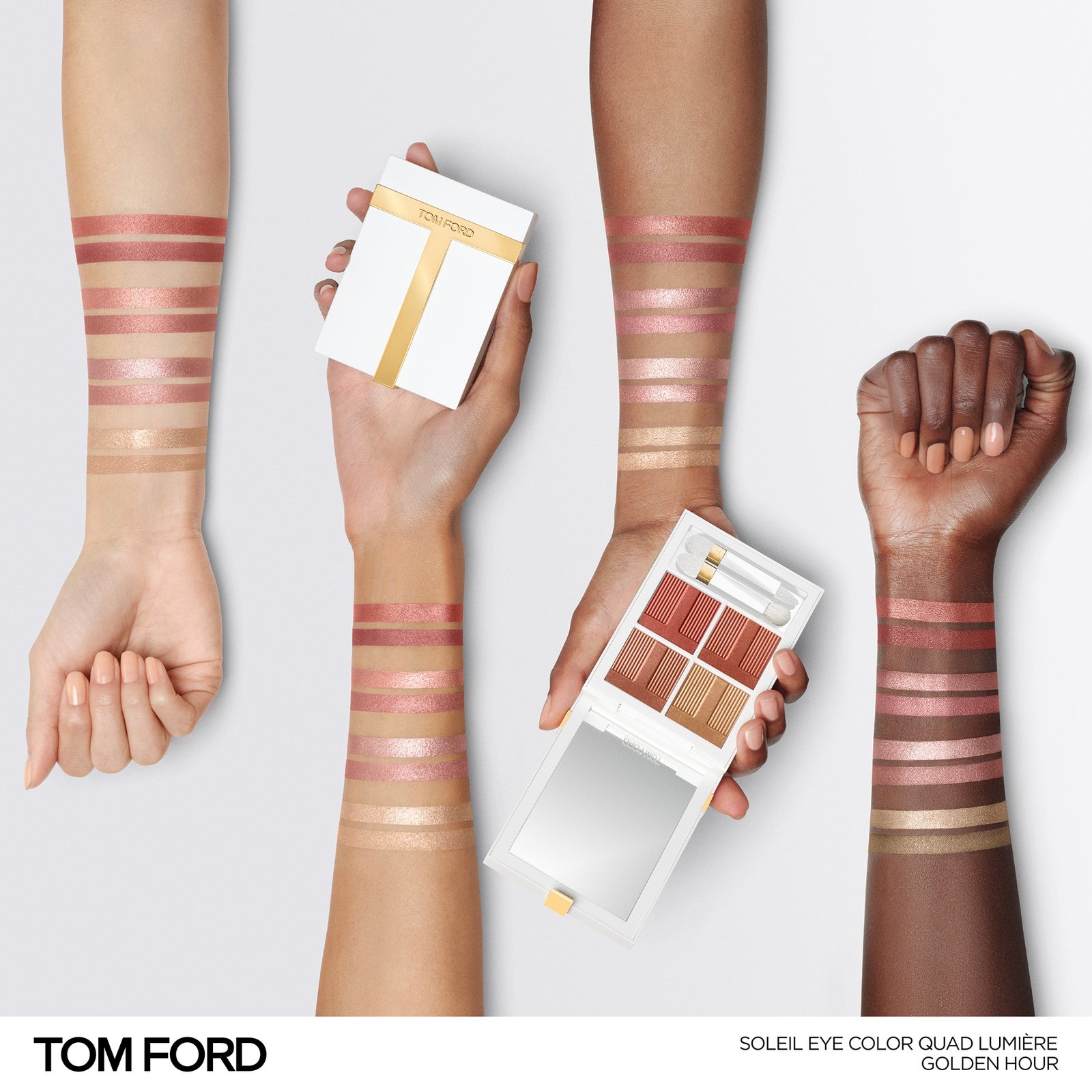 TOM FORD Soleil Eye Colour Quad Lumière (Various Shades) - 40 Golden Hour 3