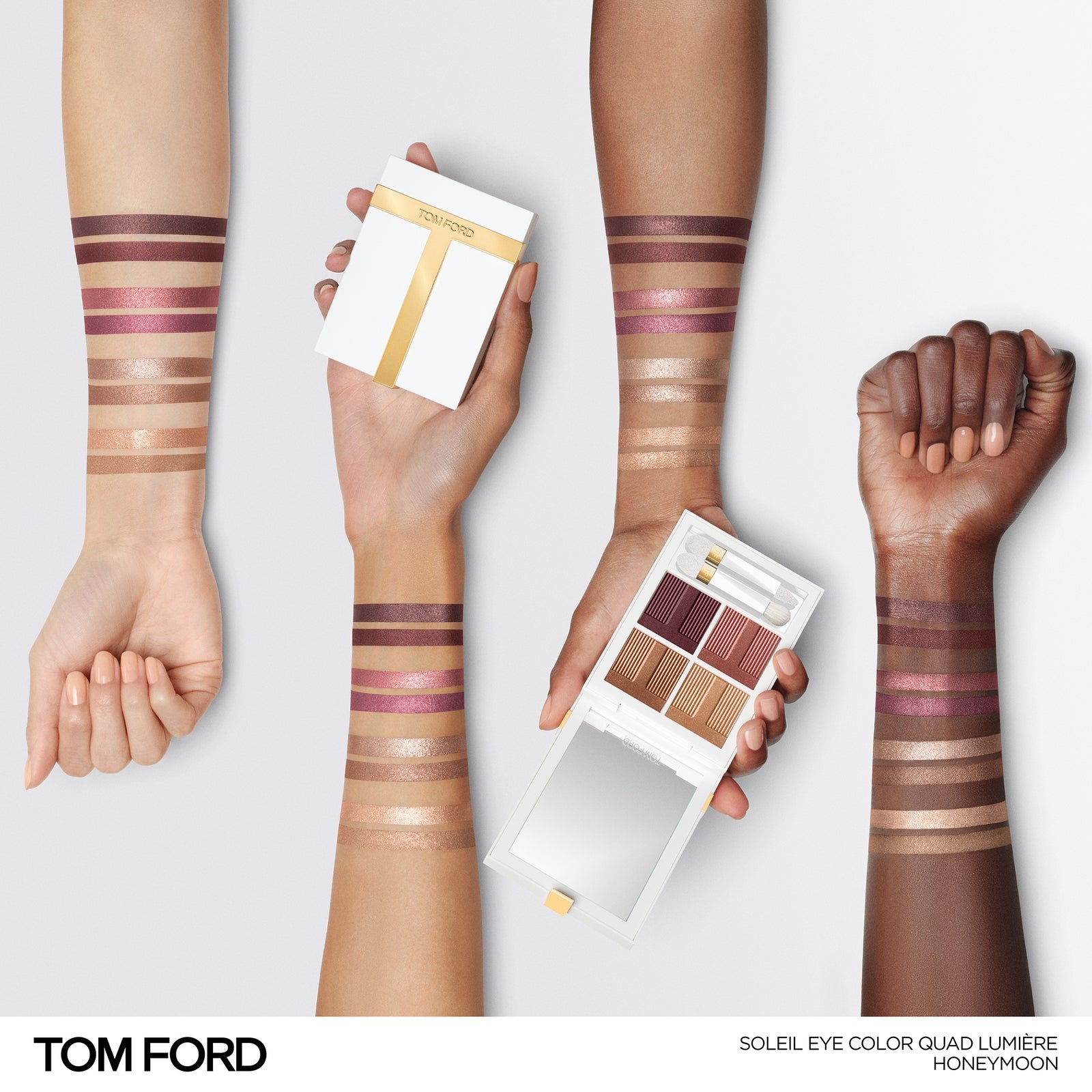 TOM FORD Soleil Eye Colour Quad Lumière (Various Shades) - 04 Honeymoon 3