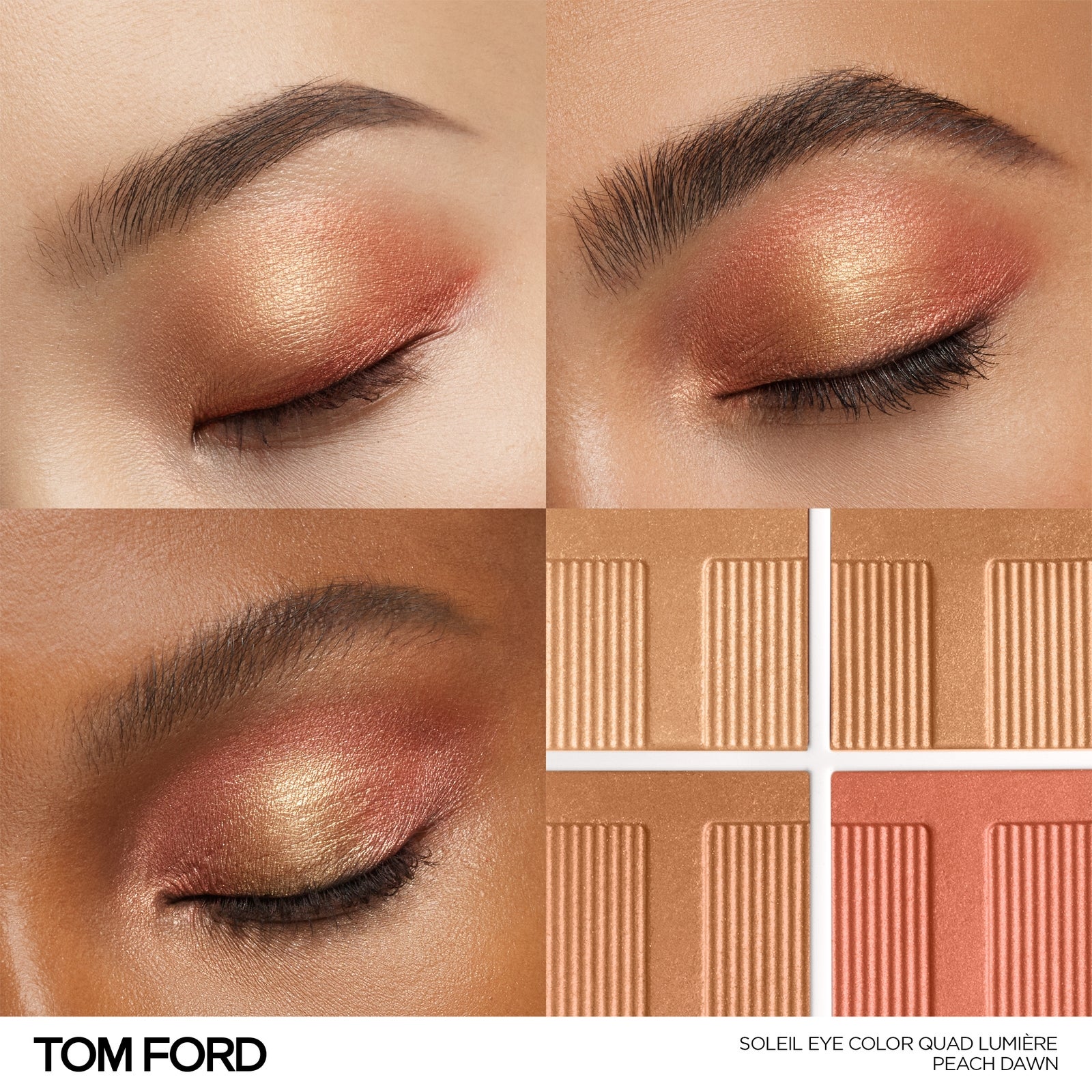 TOM FORD Soleil Eye Colour Quad Lumière (Various Shades) - 41 Peach Dawn 2
