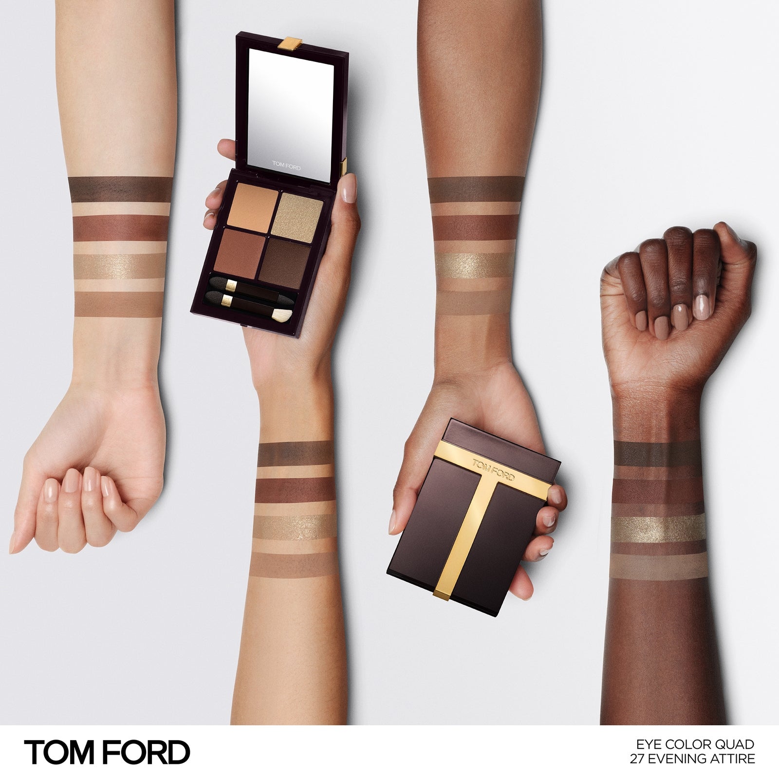 TOM FORD Runway Eye Colour Quad (Various Shades) - 27 Evening Attire 3