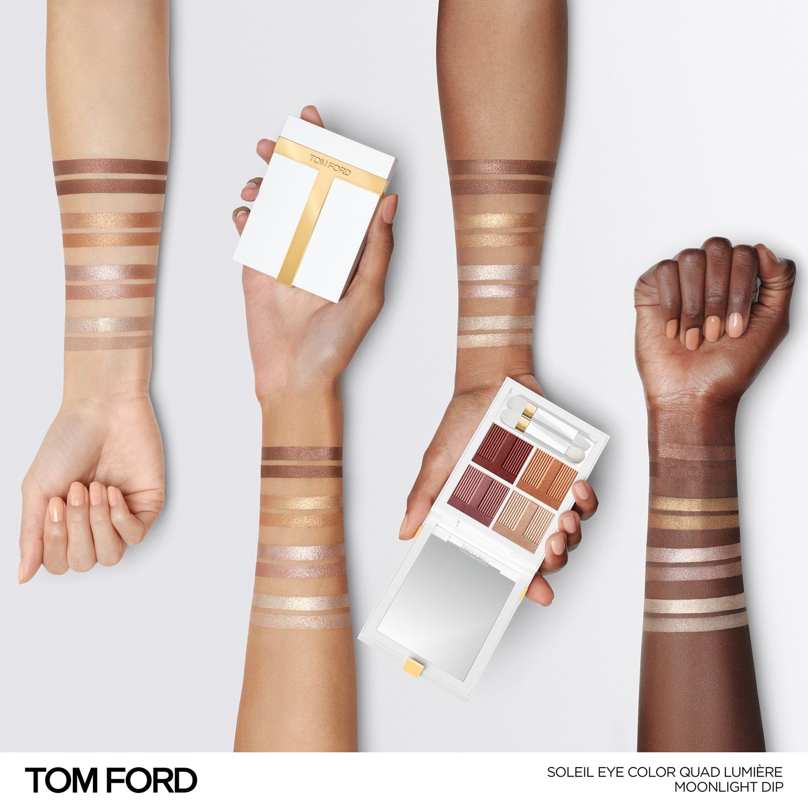 TOM FORD Soleil Eye Colour Quad Lumière (Various Shades) - 03 Moonlight Dip 3