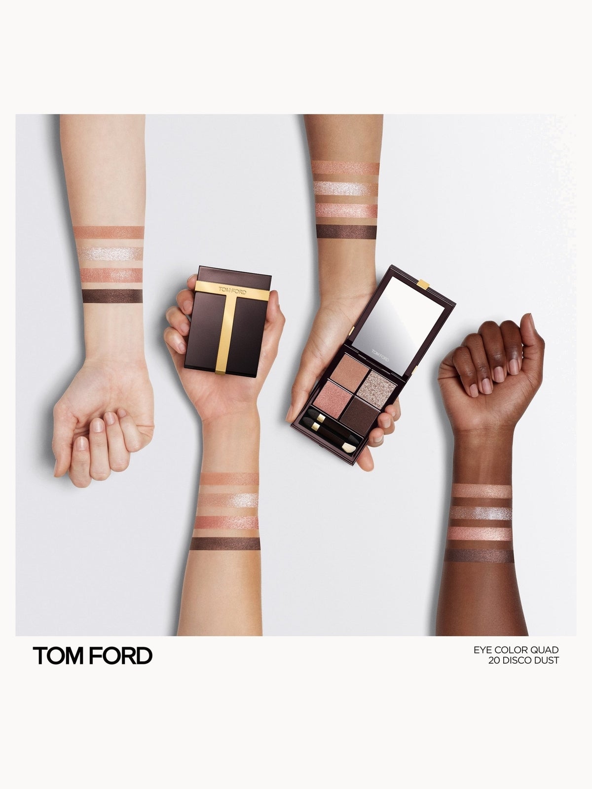 TOM FORD Runway Eye Colour Quad (Various Shades) - 20 Disco Dust 3