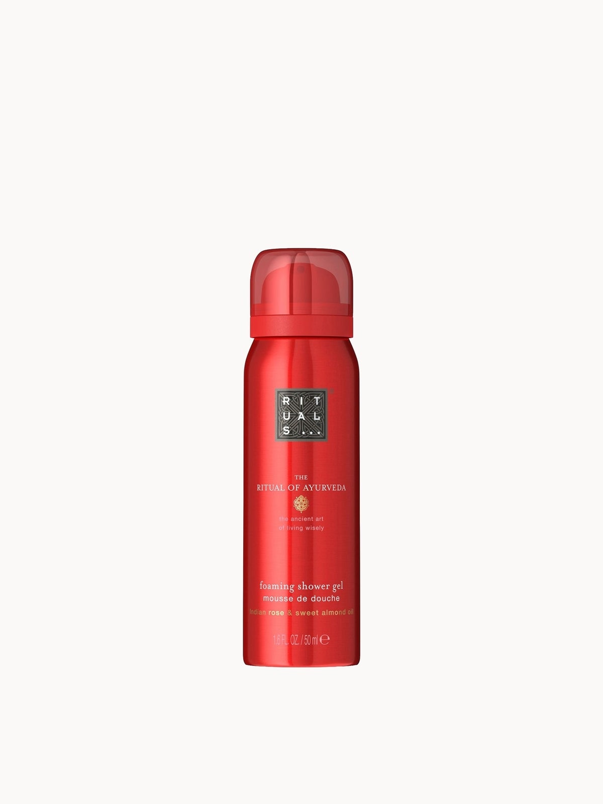 Rituals The Ritual of Ayurveda Foaming Shower Gel Indian Rose & Sweet Almond 50ml