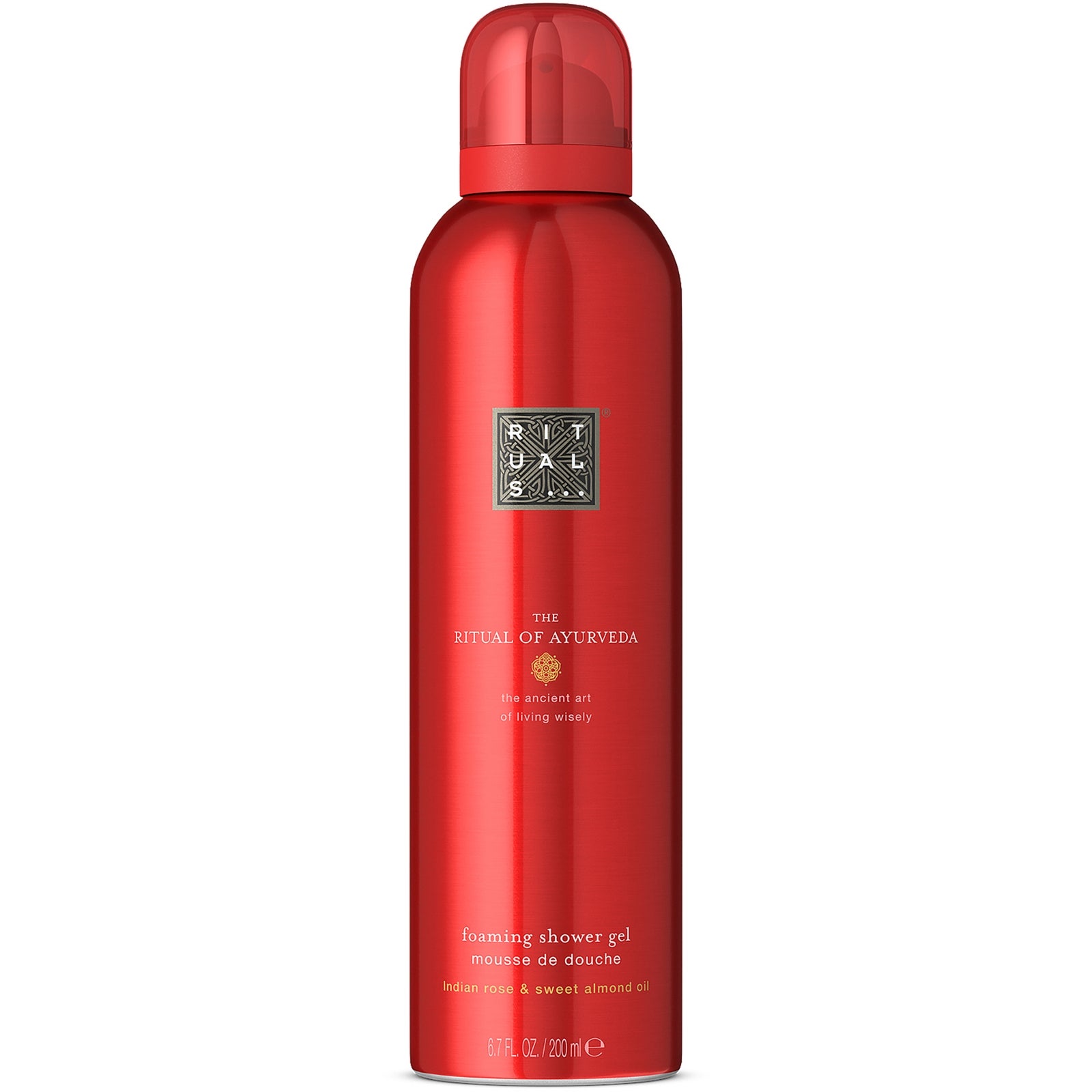 Rituals The Ritual of Ayurveda Foaming Shower Gel Indian Rose & Sweet Almond 200ml
