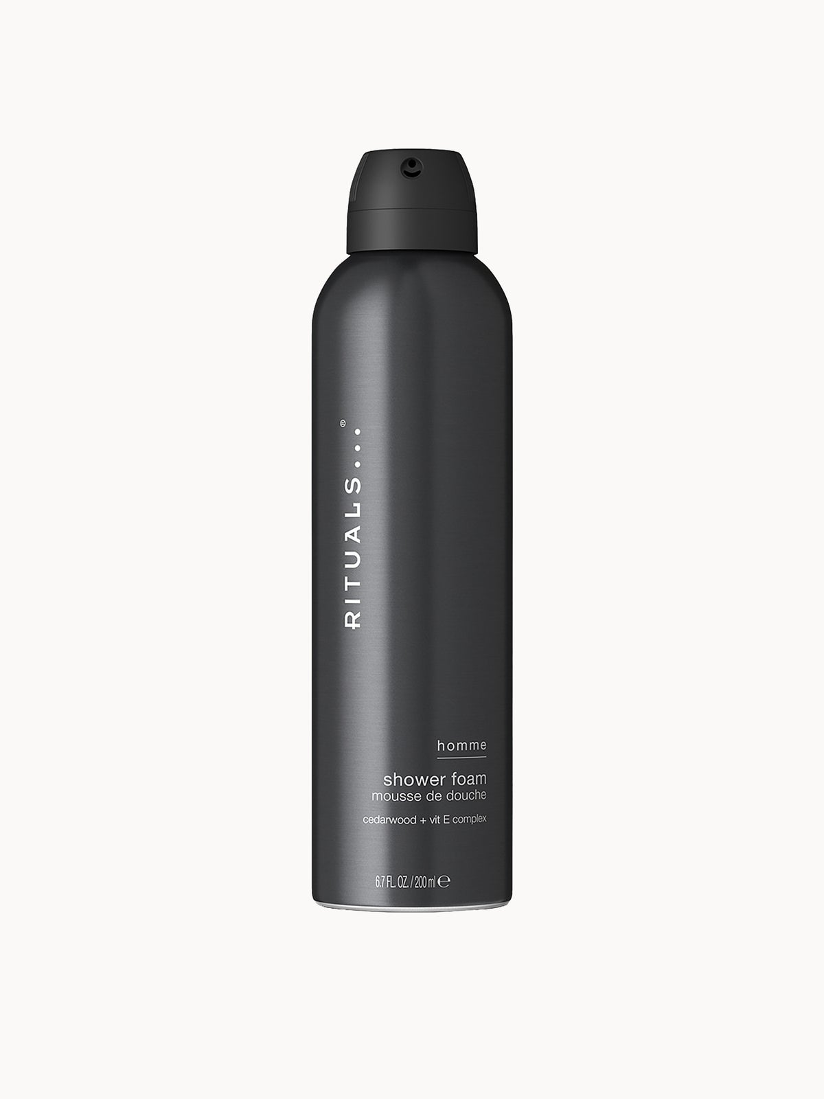 Rituals Homme Collection Foaming Shower Gel Cedar Wood + Vitamin E Complex 200ml