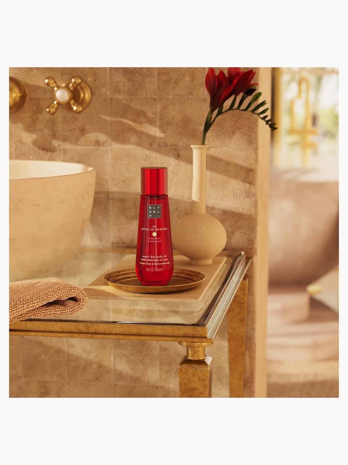 Rituals The Ritual of Ayurveda Super Dry Body Oil Indian Rose & Sweet Almond 100ml, photo 4