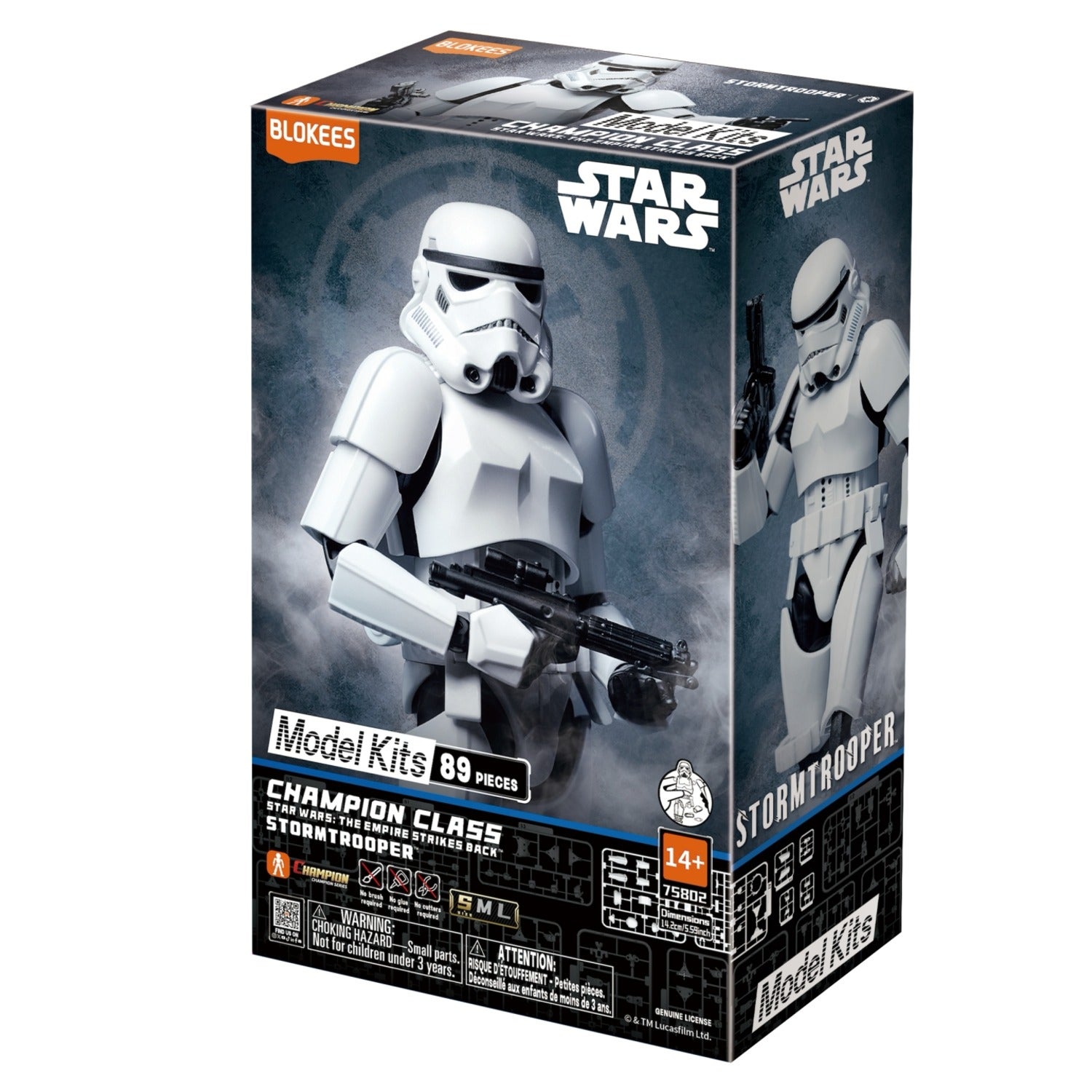 Blokees Model Kits - Star Wars EPV: The Empire Strikes Back CC02 - Stormtrooper