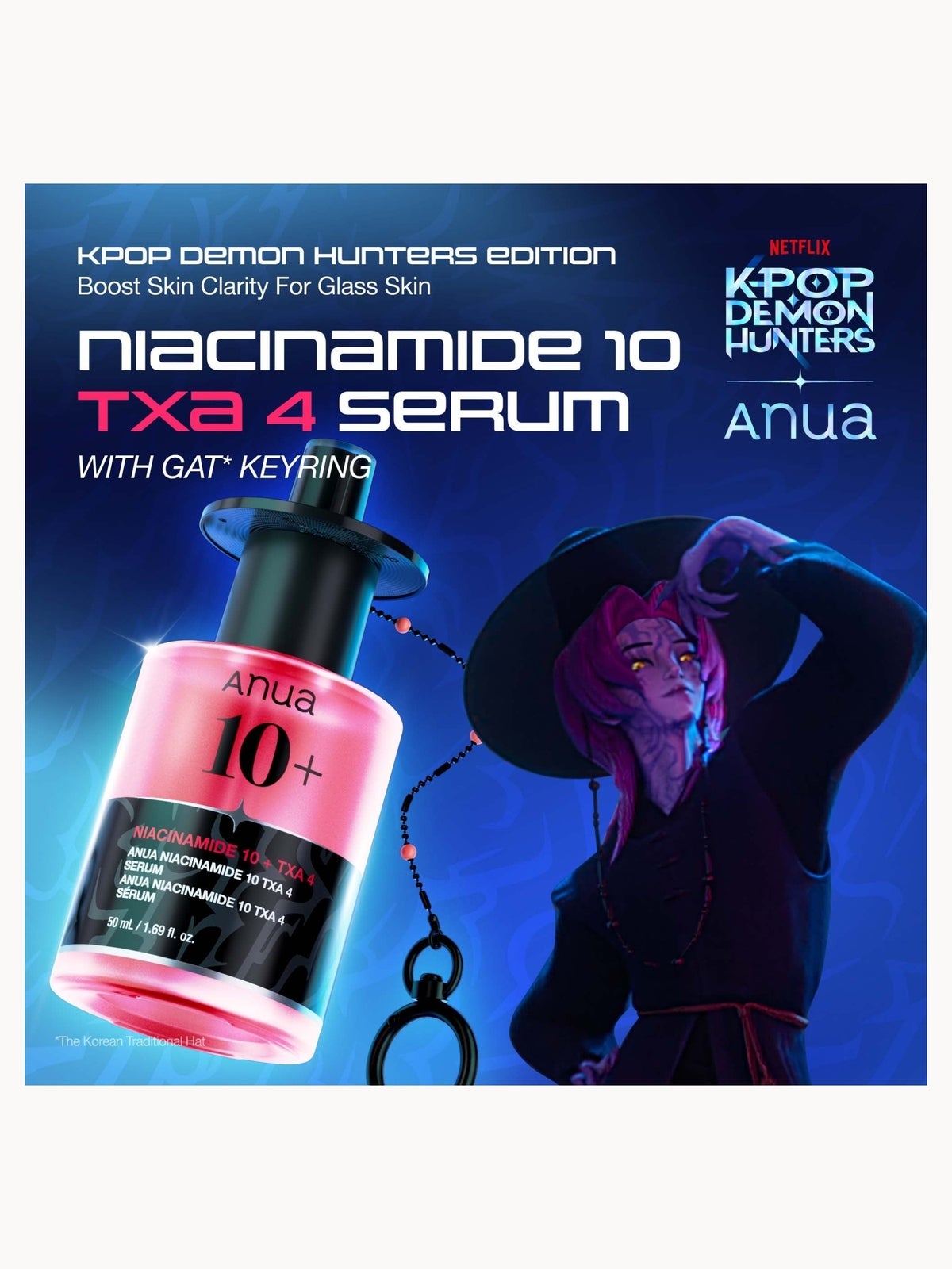 Exclusive Anua KPop Demon Hunters Niacinamide 10 TXA 4 Serum 50ml 2