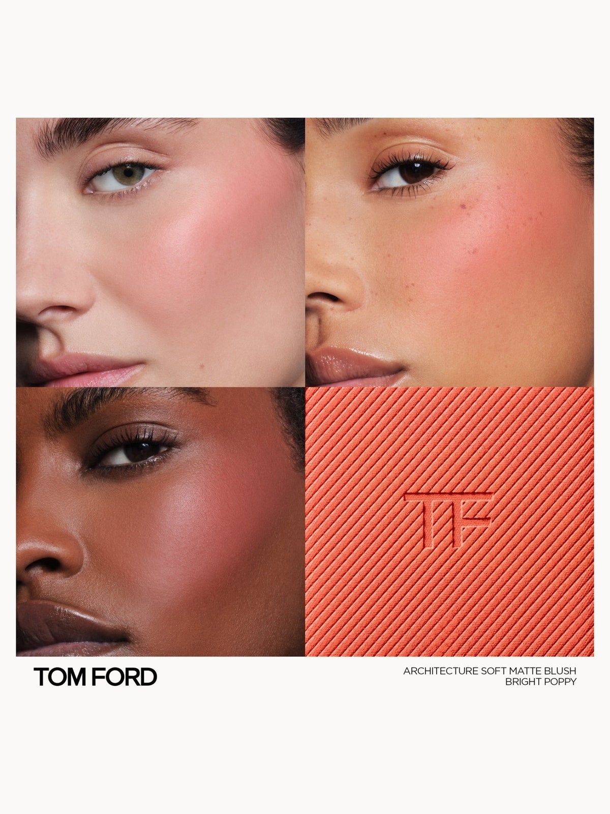 TOM FORD Architecture Soft Matte Blush (Various Shades) - 06 Bright Poppy 2