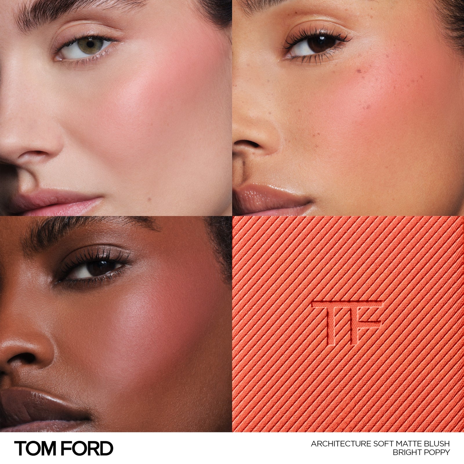 TOM FORD Architecture Soft Matte Blush (Various Shades) - 06 Bright Poppy 2