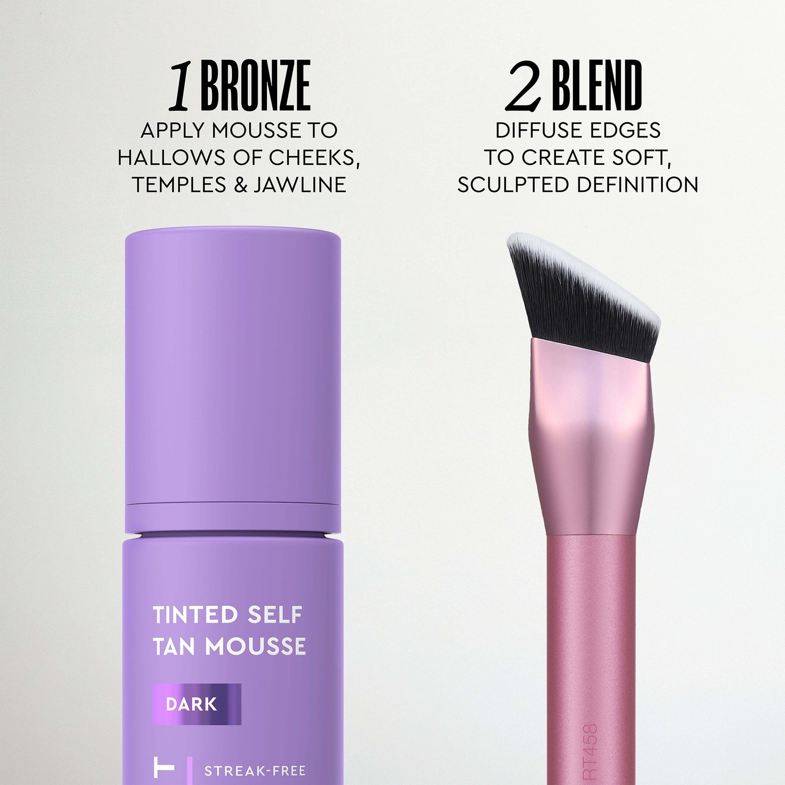 Real Techniques and Tanologist Cheek Tantour Bundle 3