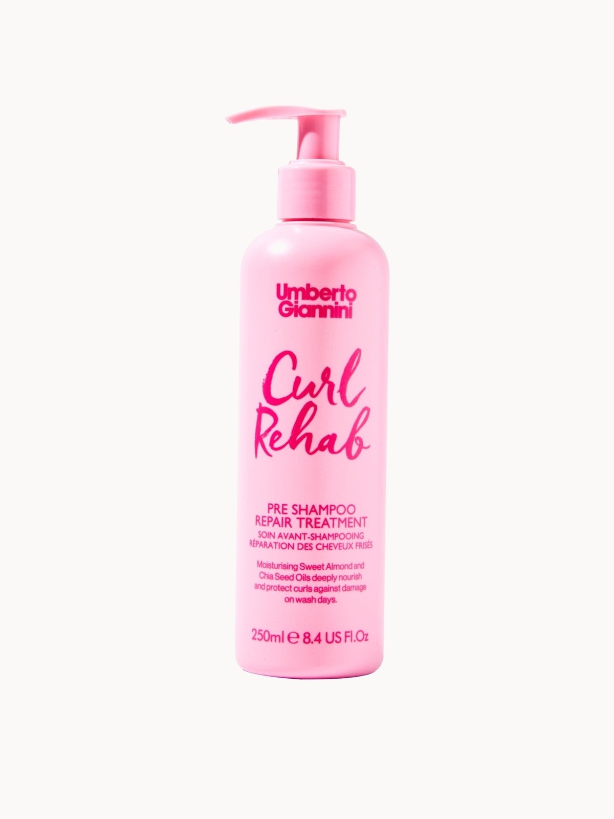 Umberto Giannini Curl Rehab Pre Shampoo Repair Treatment 250ml 5